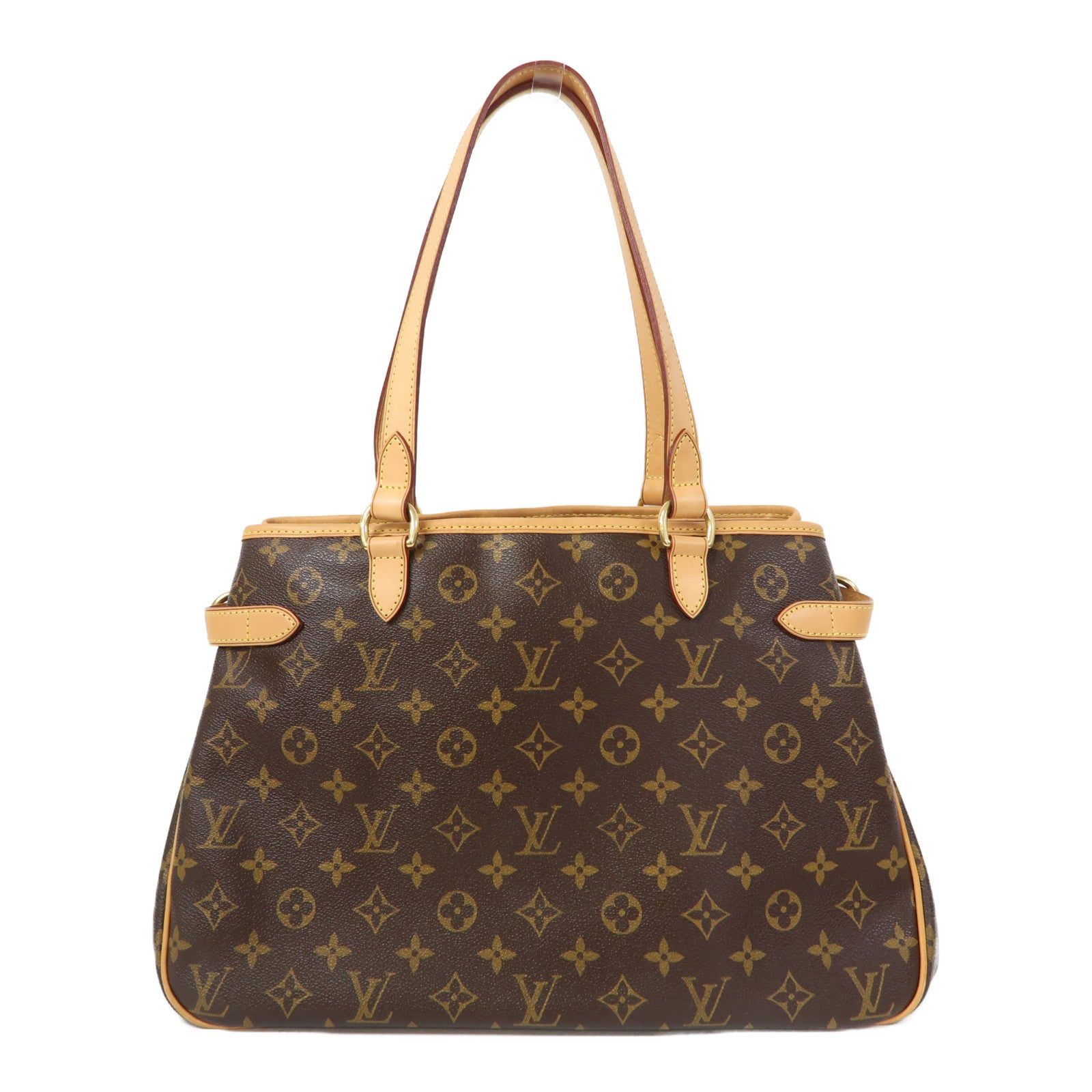 LOUIS VUITTON Monogram Batignolles Horizontal金扣肩背袋啡色