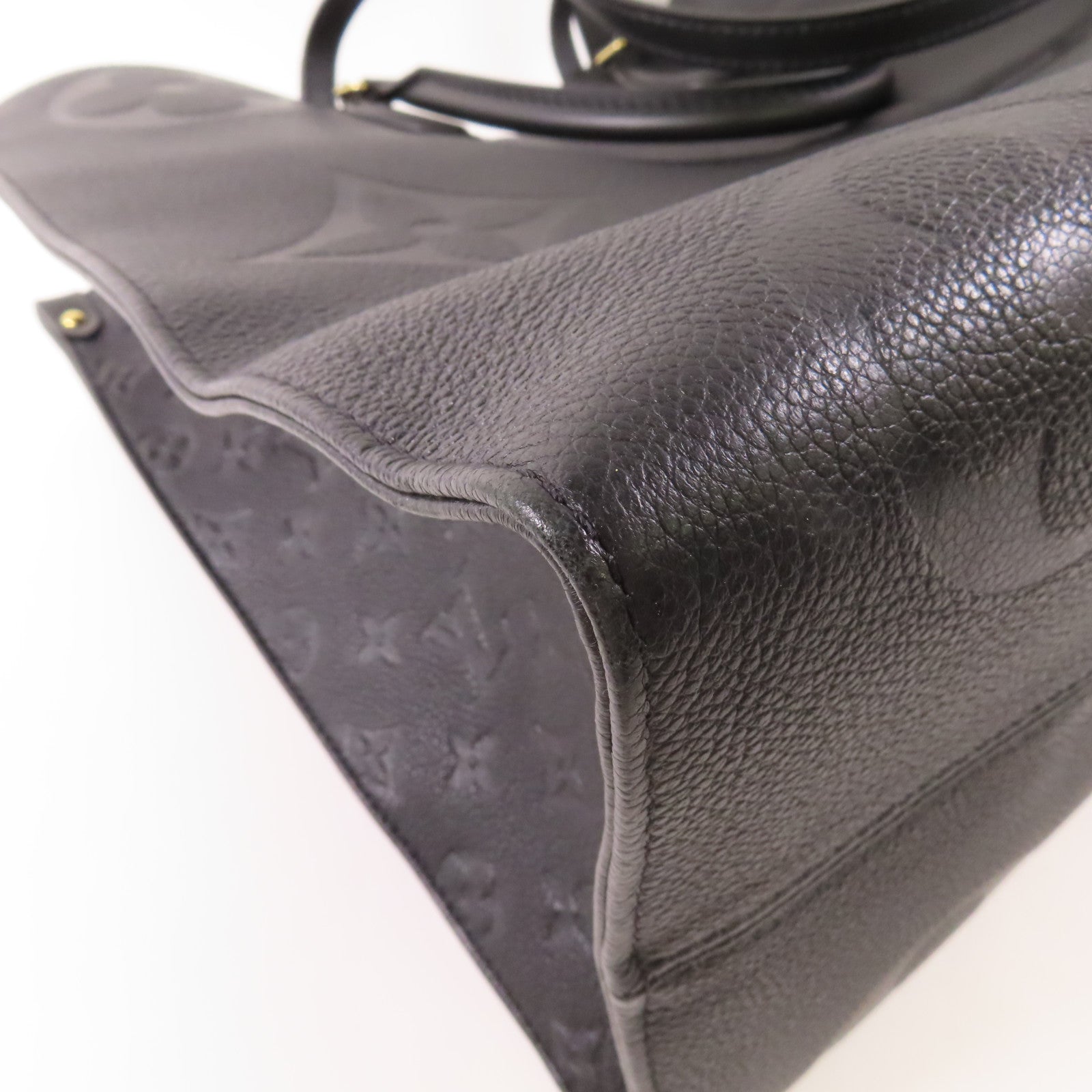 LOUIS VUITTON 【激減優惠】Monogram Empreinte On The Go GM金扣手挽肩背兩用袋