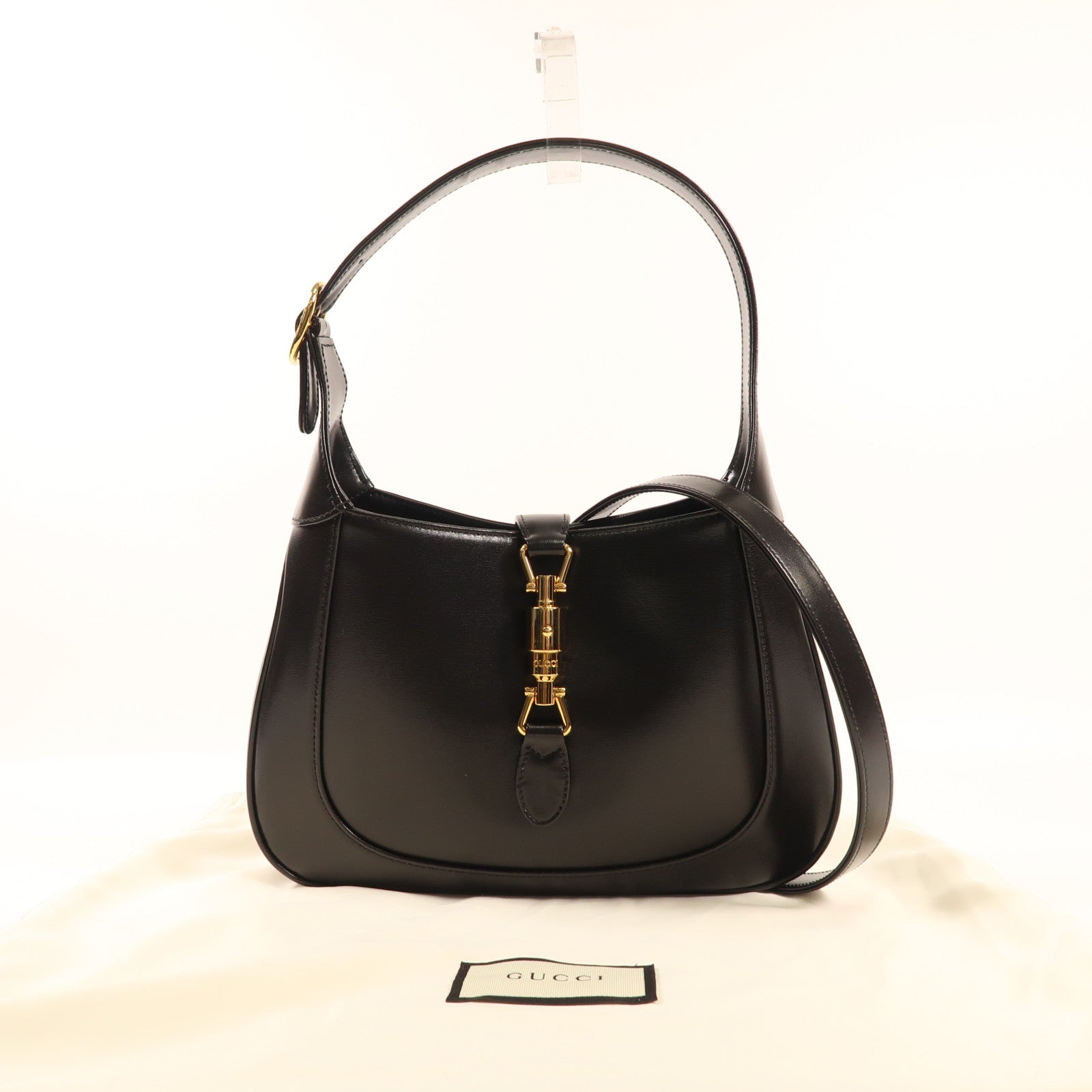 GUCCI 牛皮皮革Jackie 1961金扣肩背袋