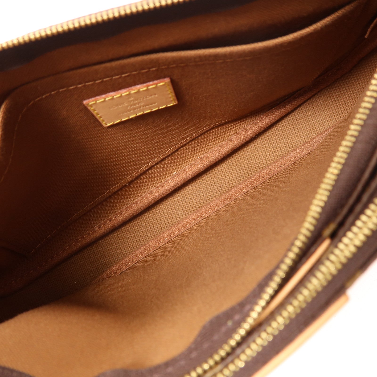 LOUIS VUITTON Monogram Multi Pochette Accessoires金扣手挽肩背兩用袋