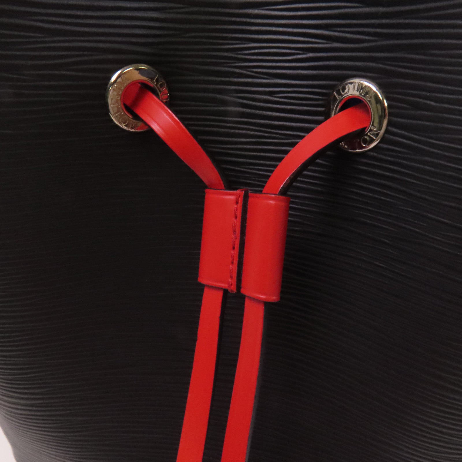 LOUIS VUITTON Epi NeoNoe BB銀扣手挽肩背兩用袋