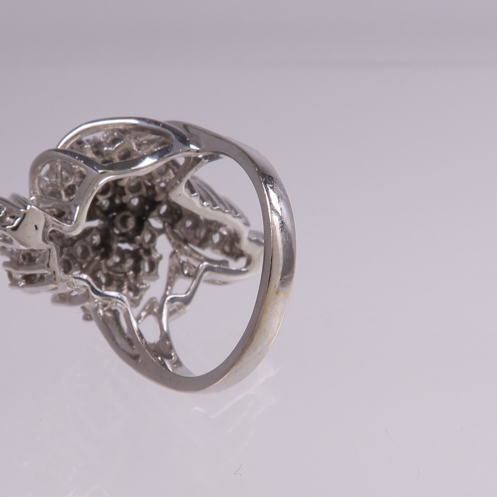 JEWELRY 14K白金Diamond Ring鑽石戒指US#7.5
