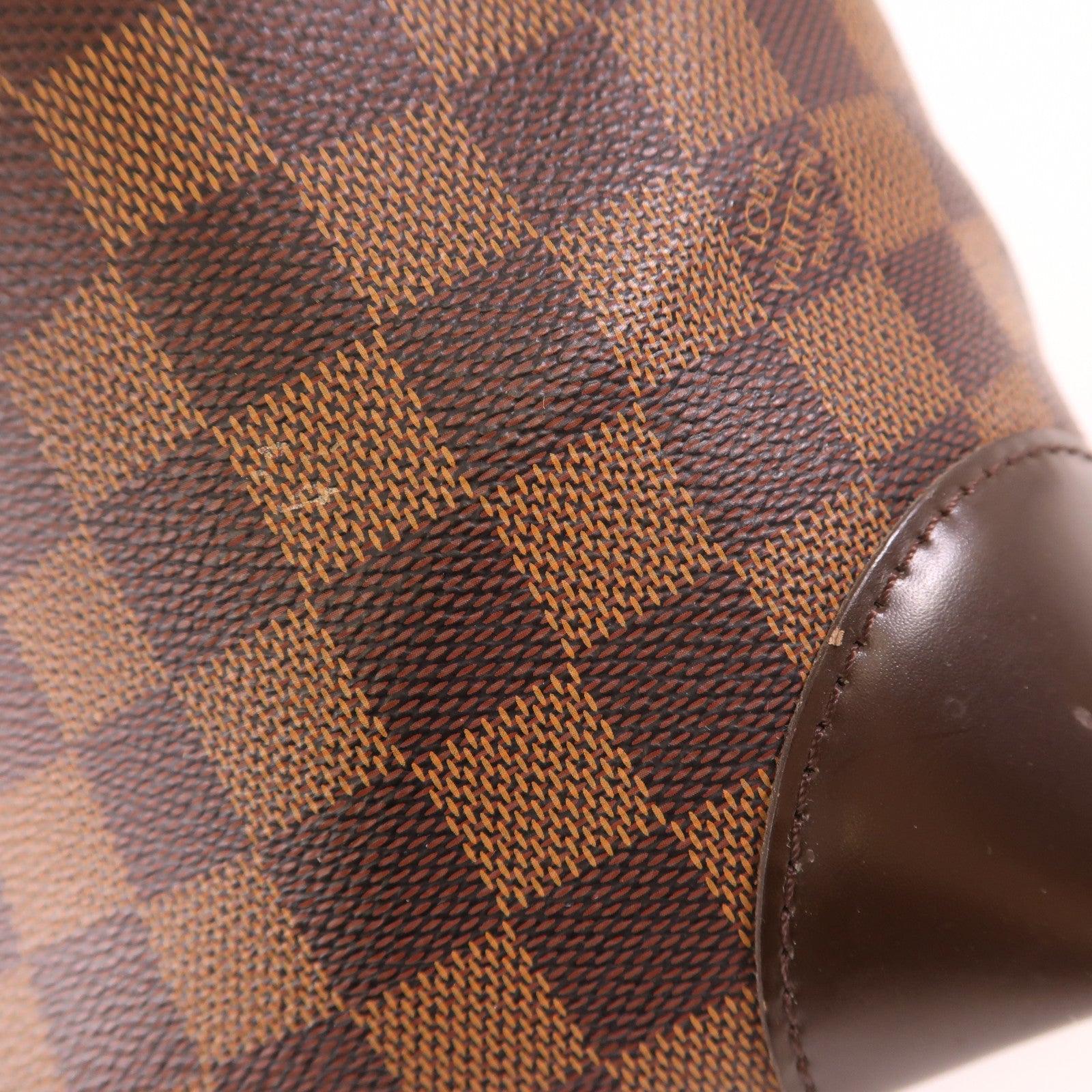 LOUIS VUITTON Damier Hampstead MM金扣肩背袋/手挽袋
