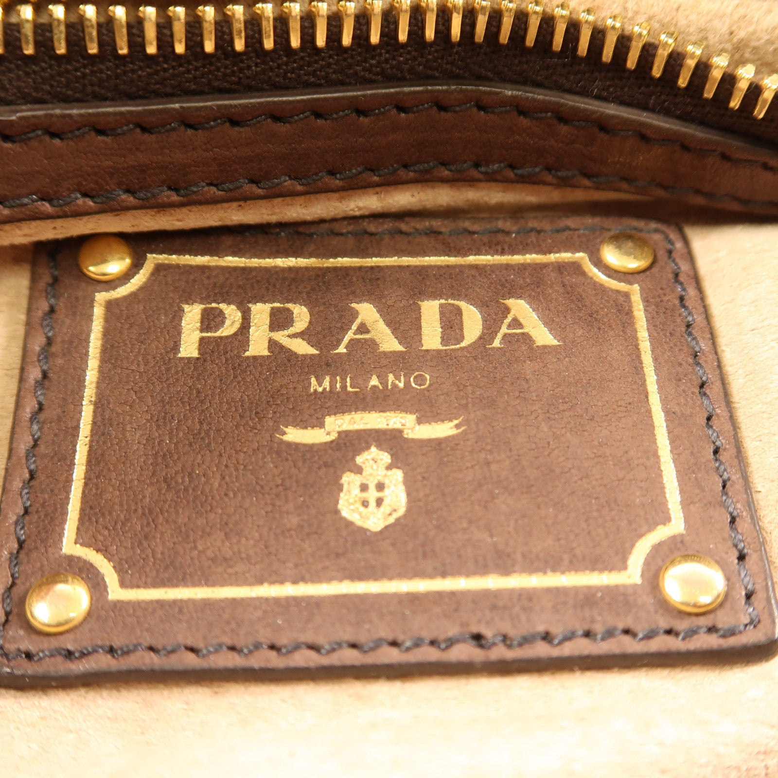 PRADA 馬毛Shoulder Bag金扣肩背袋