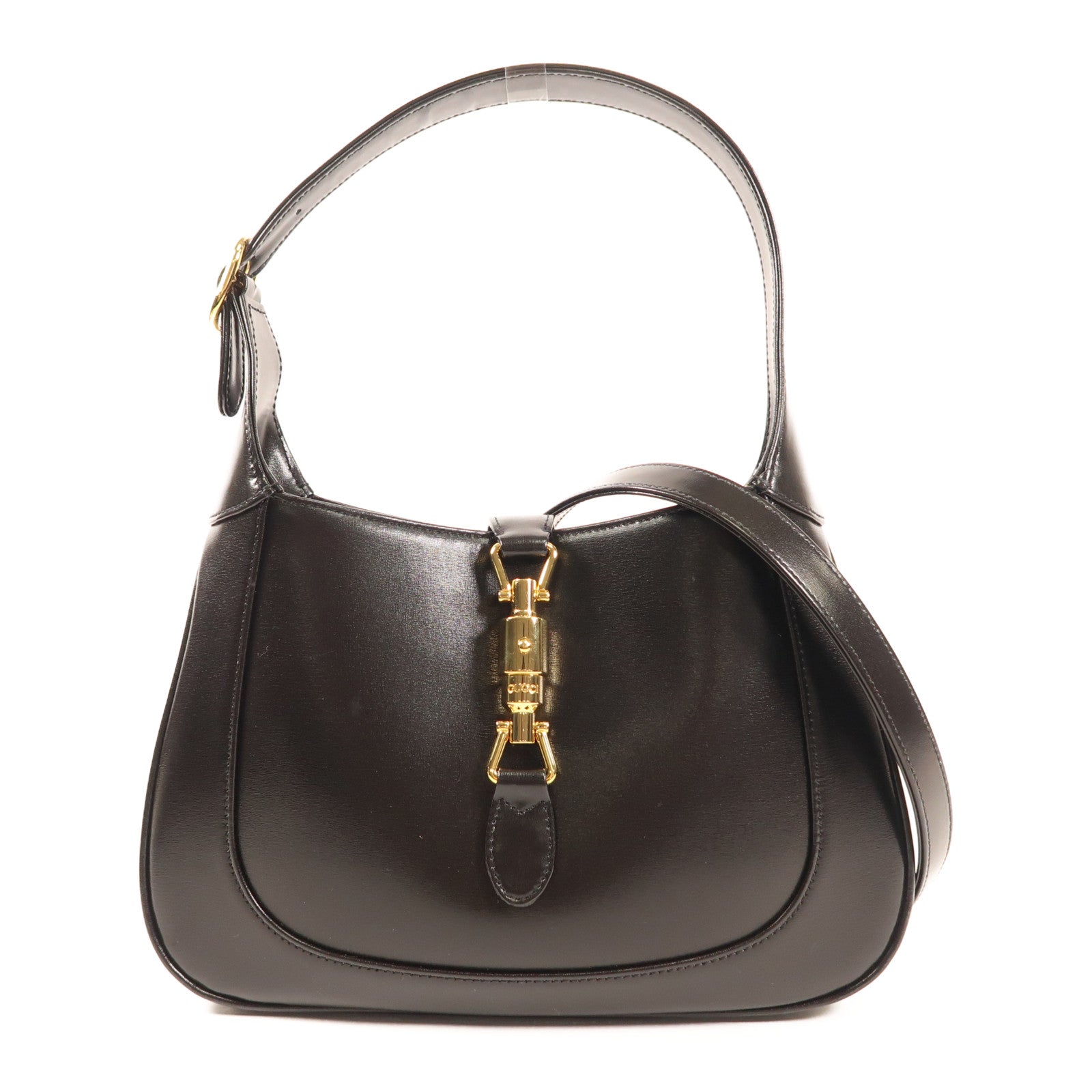 GUCCI 牛皮皮革Jackie 1961金扣肩背袋
