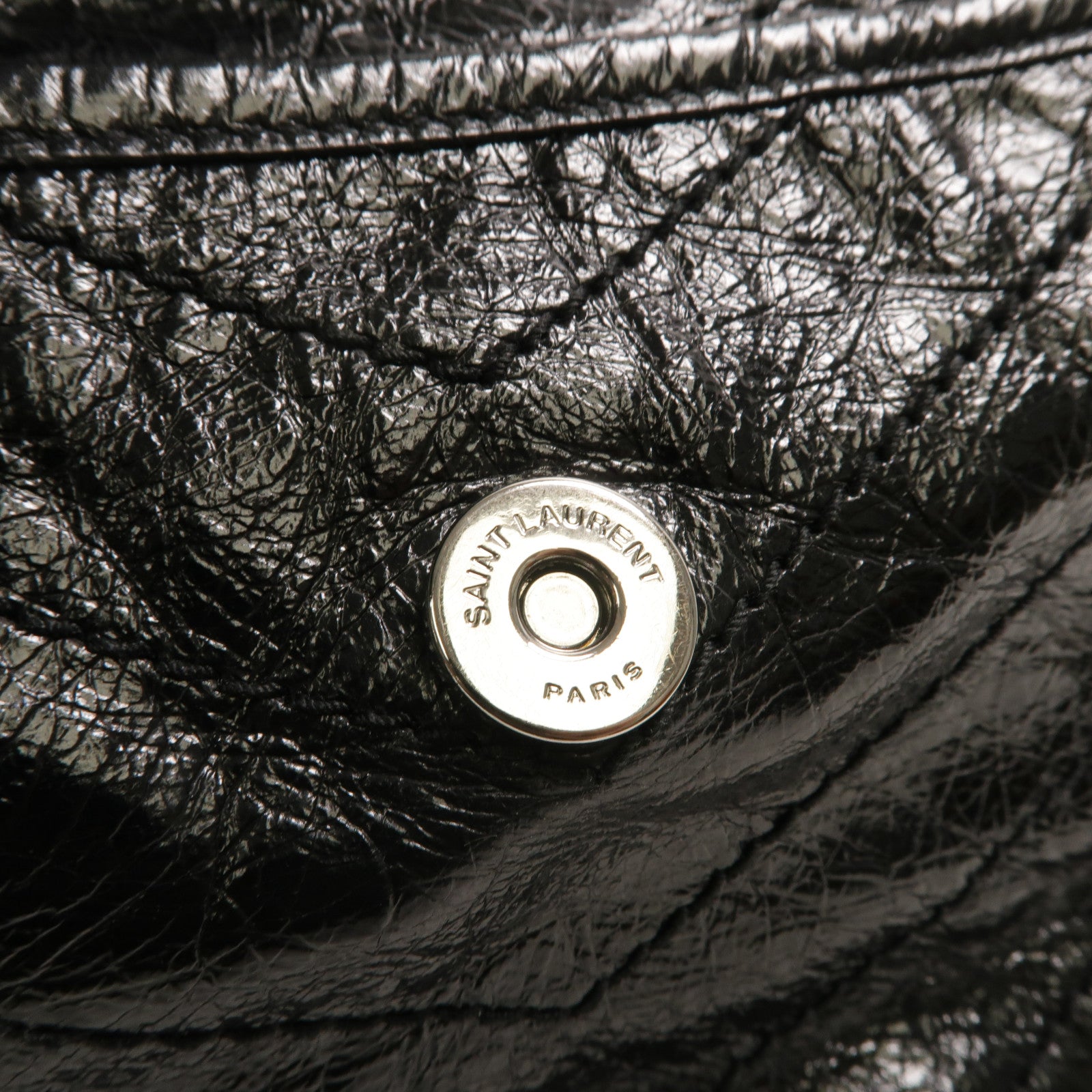 SAINT LAURENT 牛皮皮革Niki Medium鏈帶肩背袋