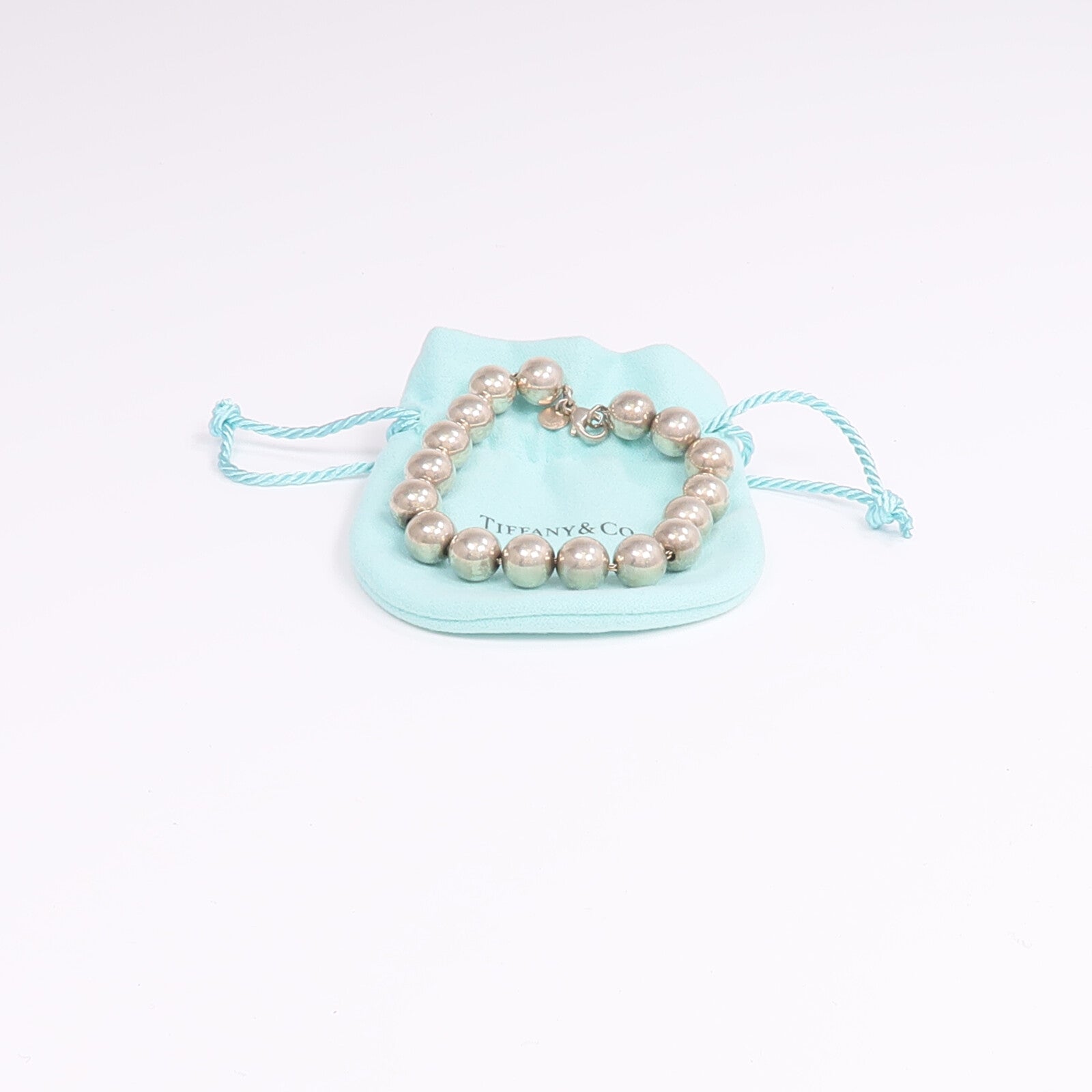 TIFFANY＆CO 925純銀HardWear Ball Bracelet手鏈