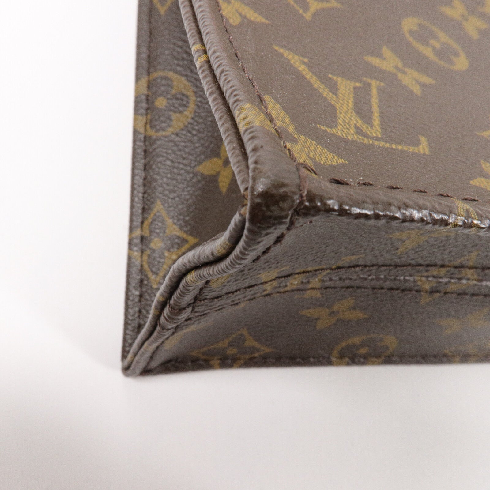 LOUIS VUITTON Monogram Sac Plat PM手挽肩背兩用袋
