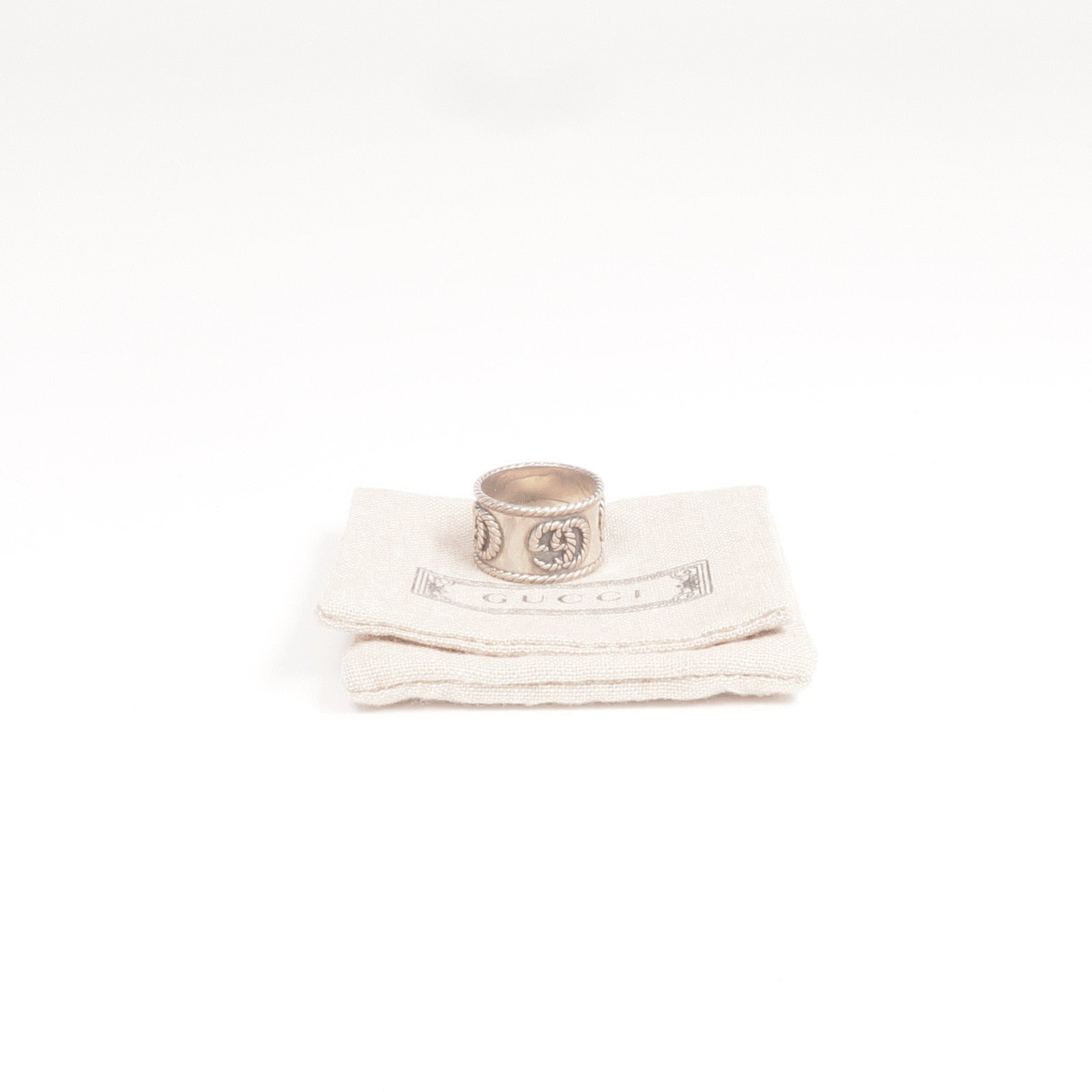GUCCI 925純銀Ring戒指US#9.5