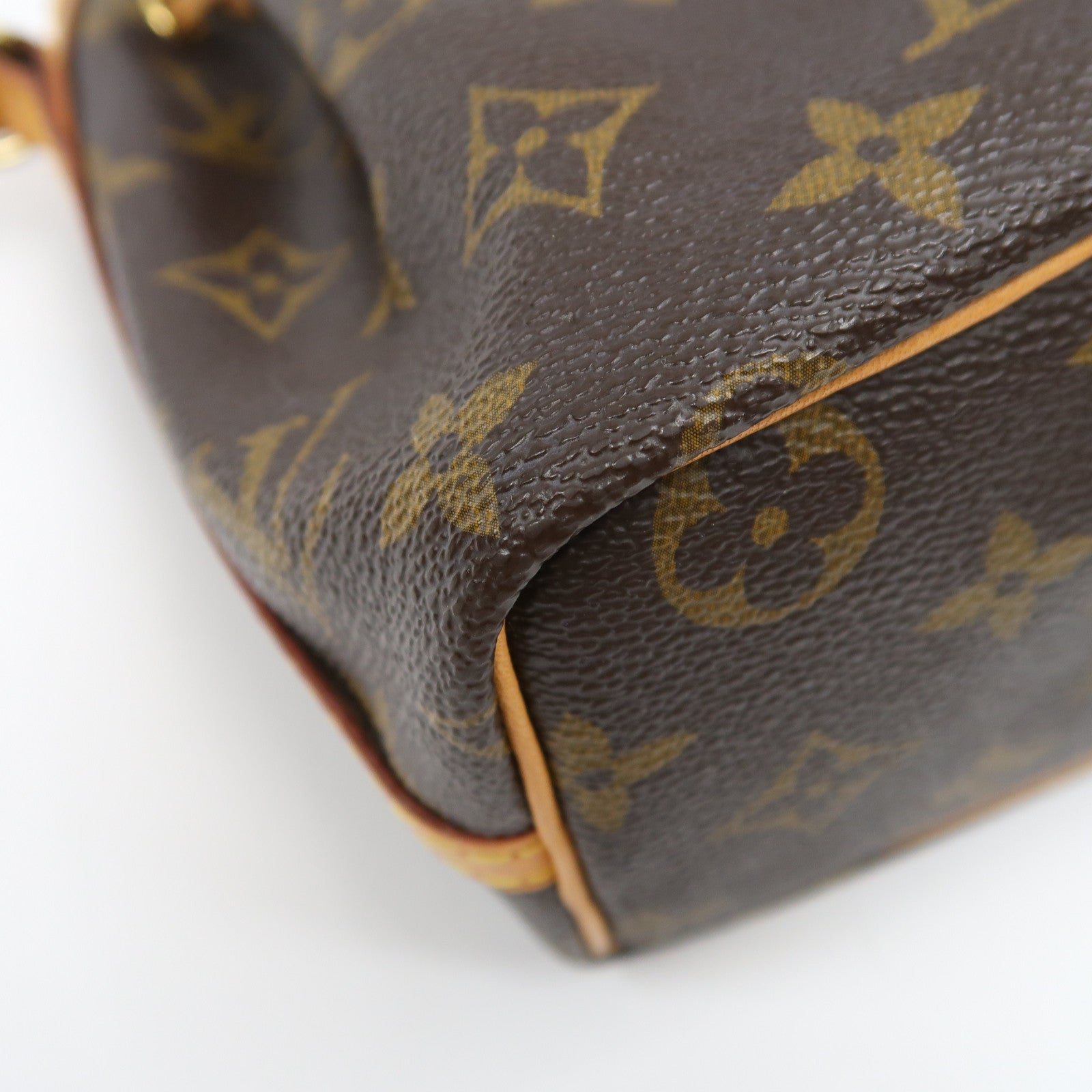 LOUIS VUITTON Monogram Nano Noe金扣肩背袋啡色