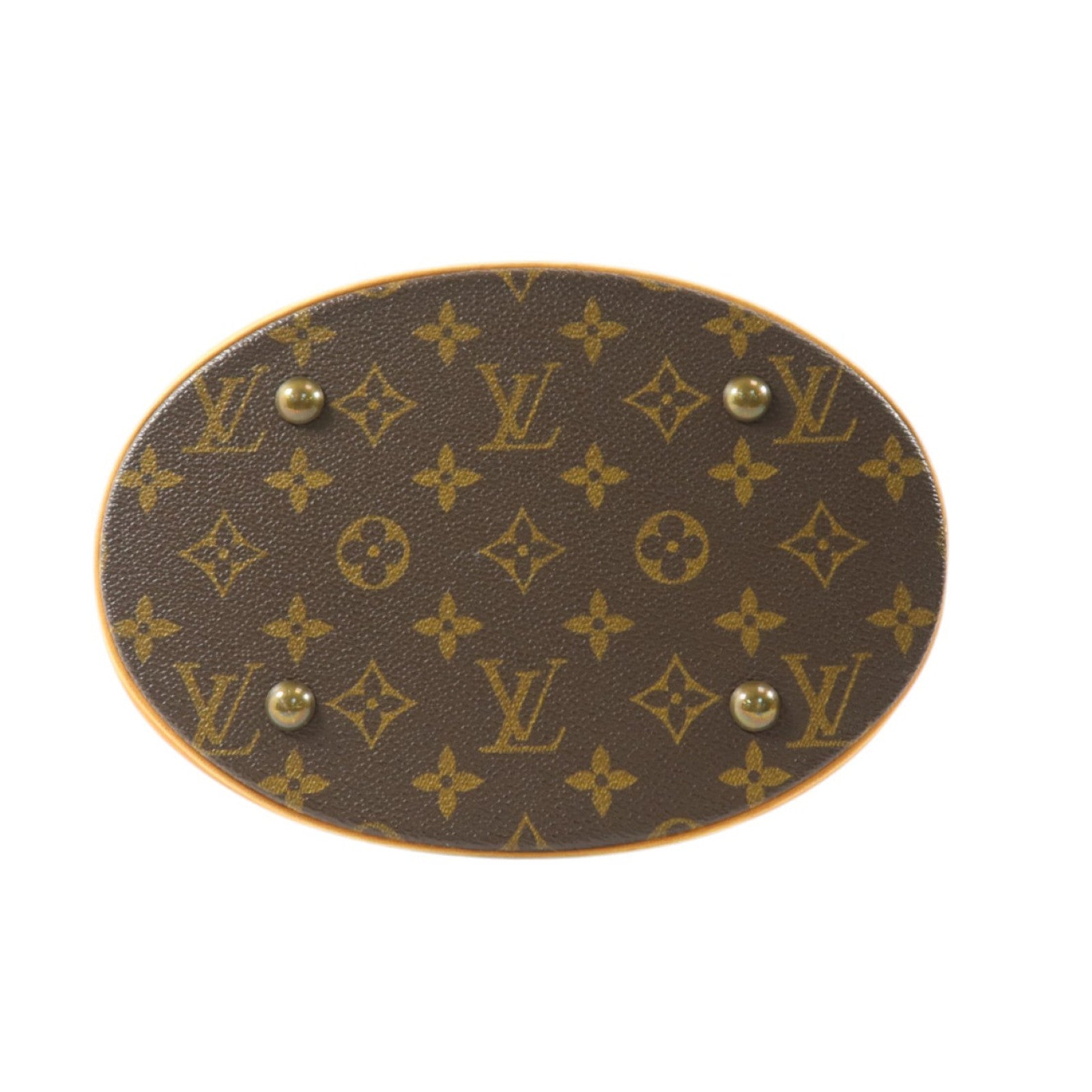 LOUIS VUITTON Monogram Bucket PM金扣手挽袋