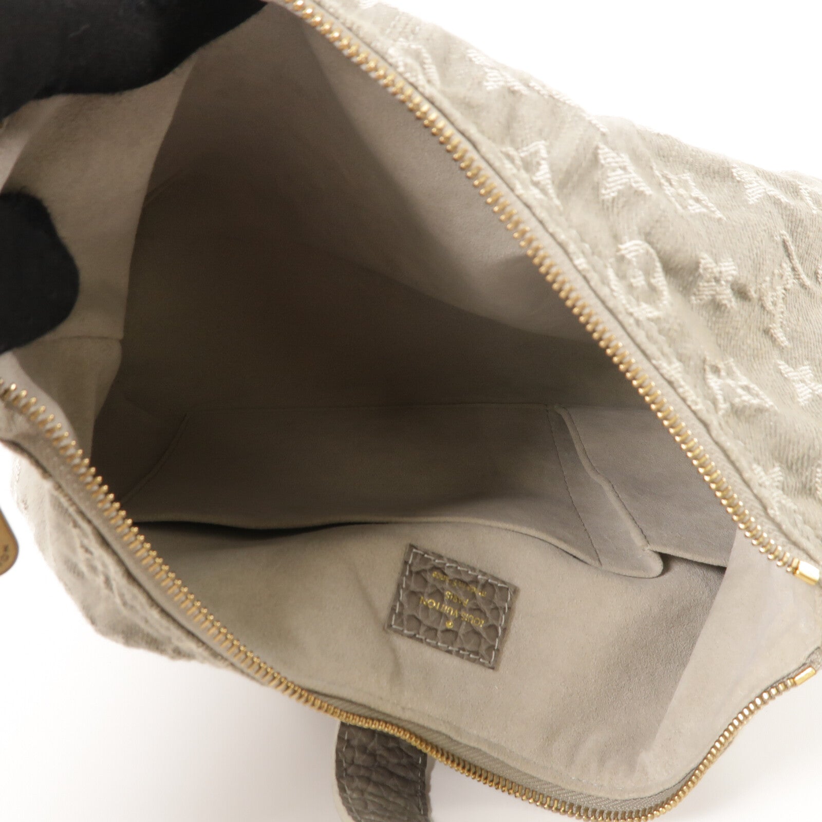 LOUIS VUITTON Mono-Denim Slightly肩背袋