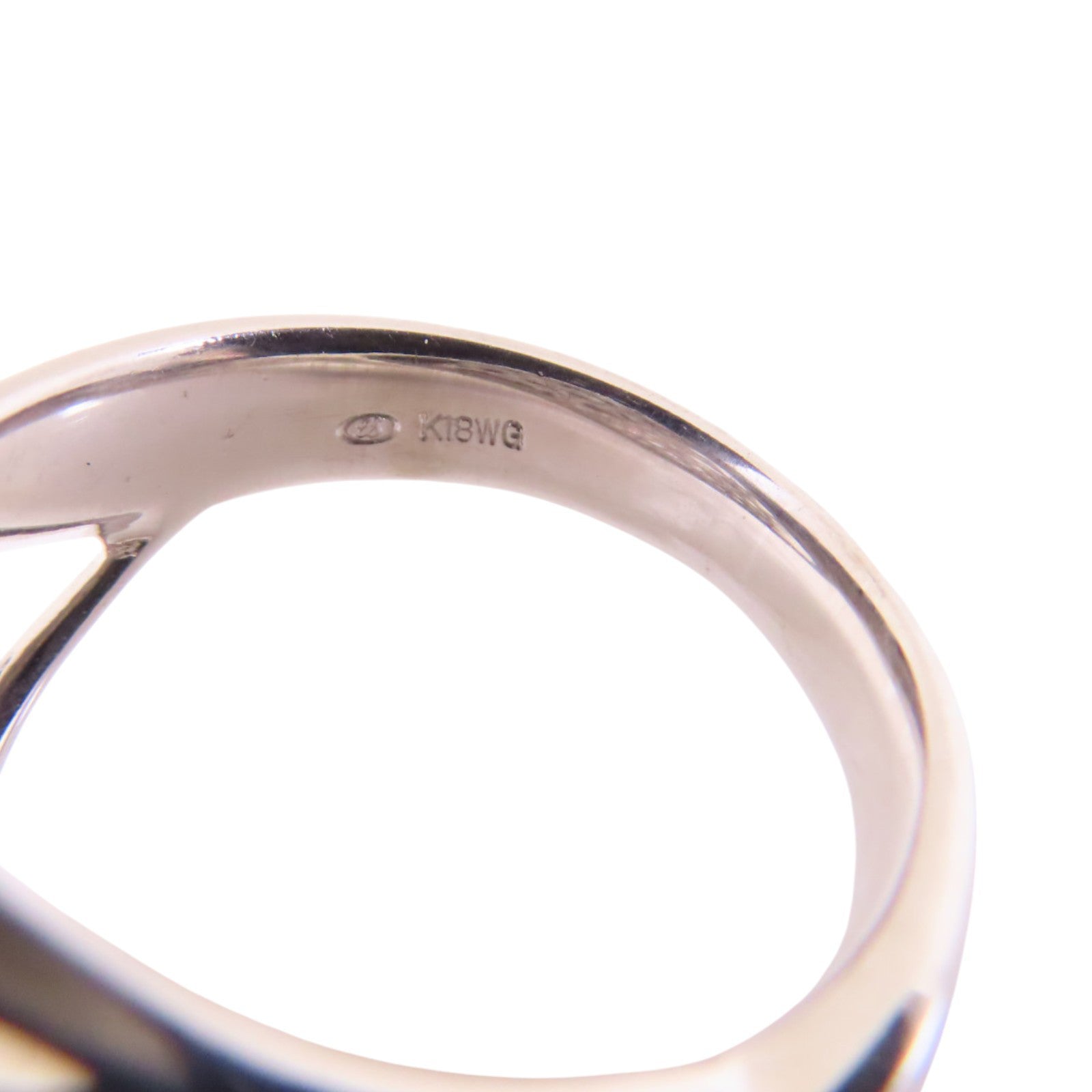 JEWELRY 18K白金/鑽石Diamond Ring戒指US#5.75