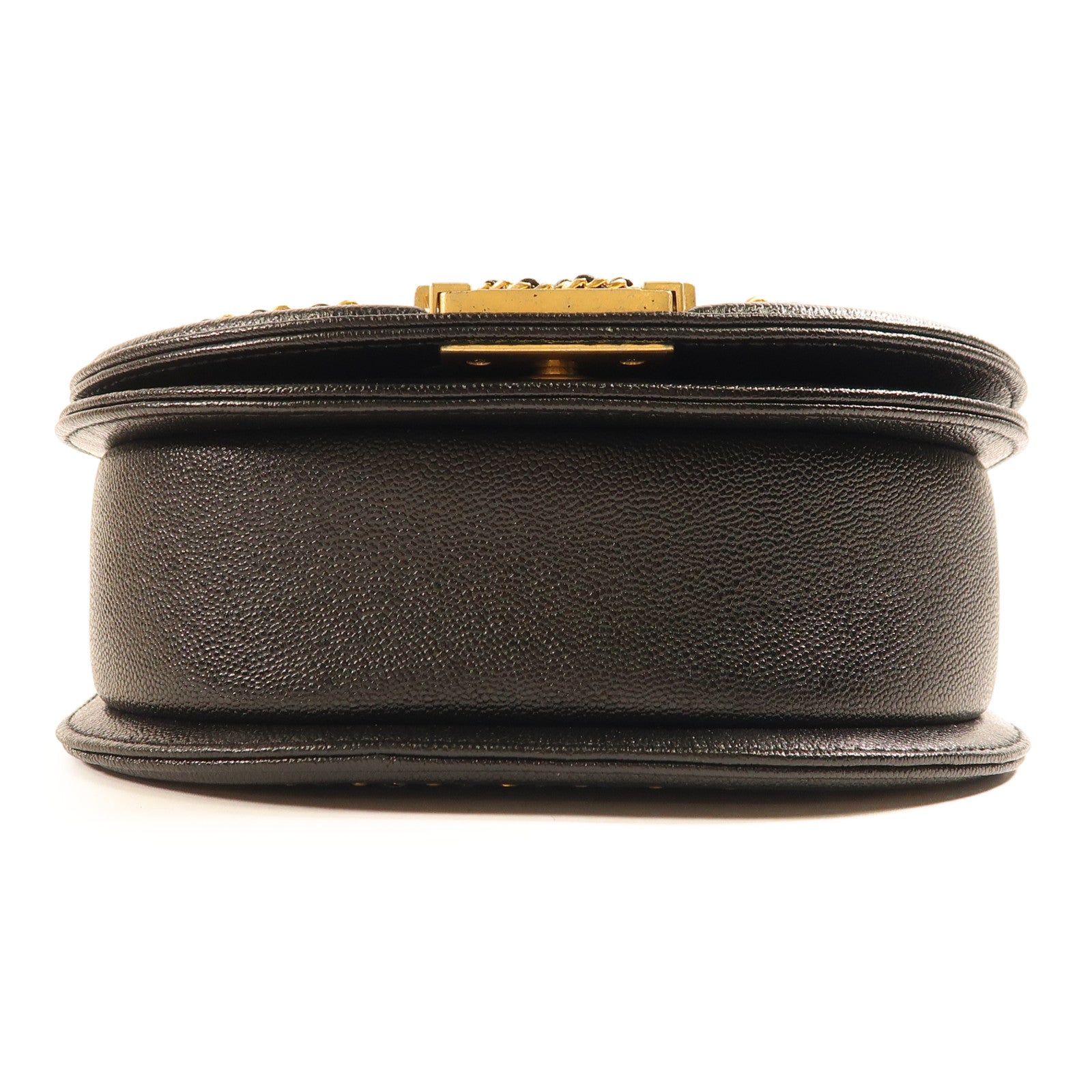 CHANEL 牛皮皮革Boy Chanel金扣肩背袋