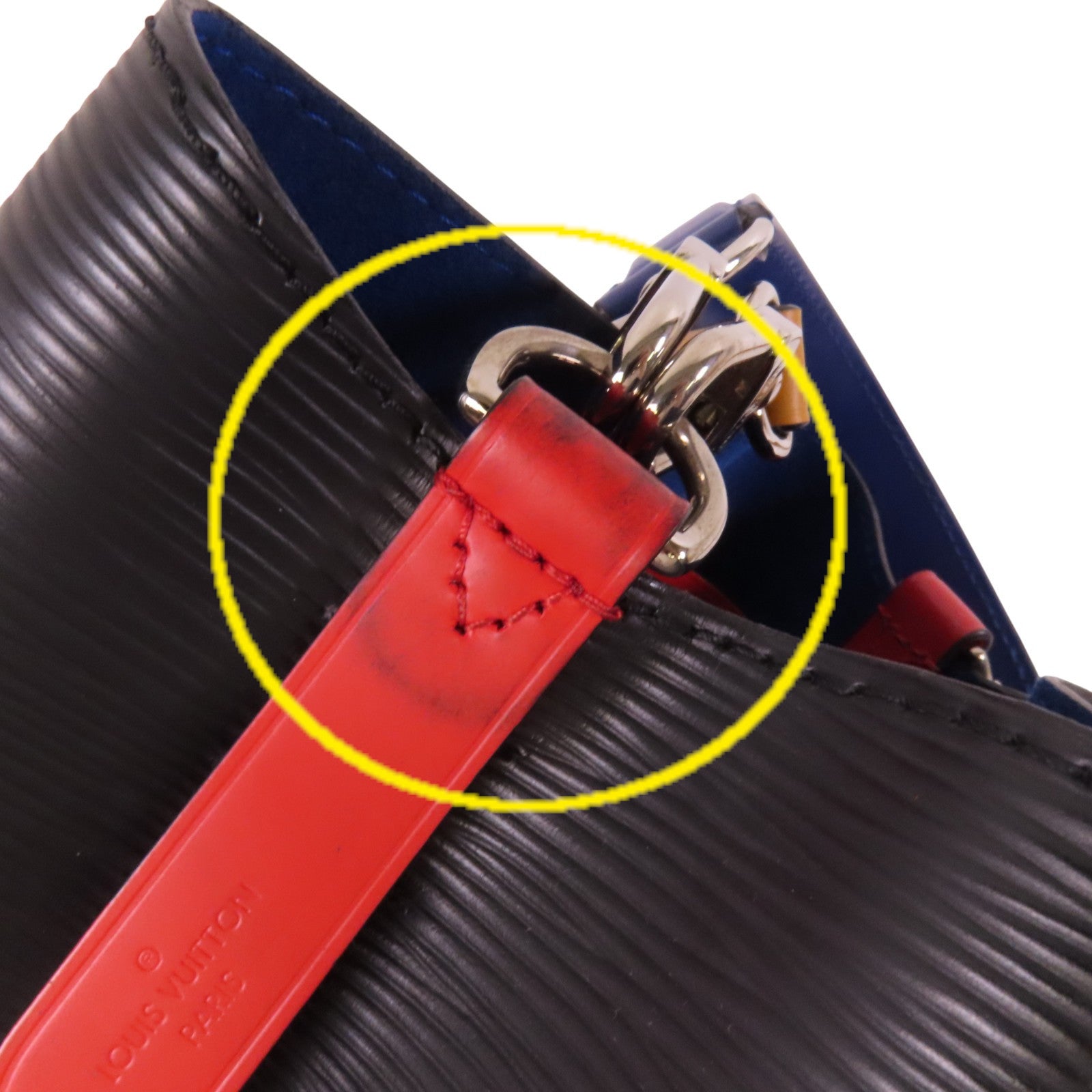 LOUIS VUITTON Epi NeoNoe BB銀扣手挽肩背兩用袋