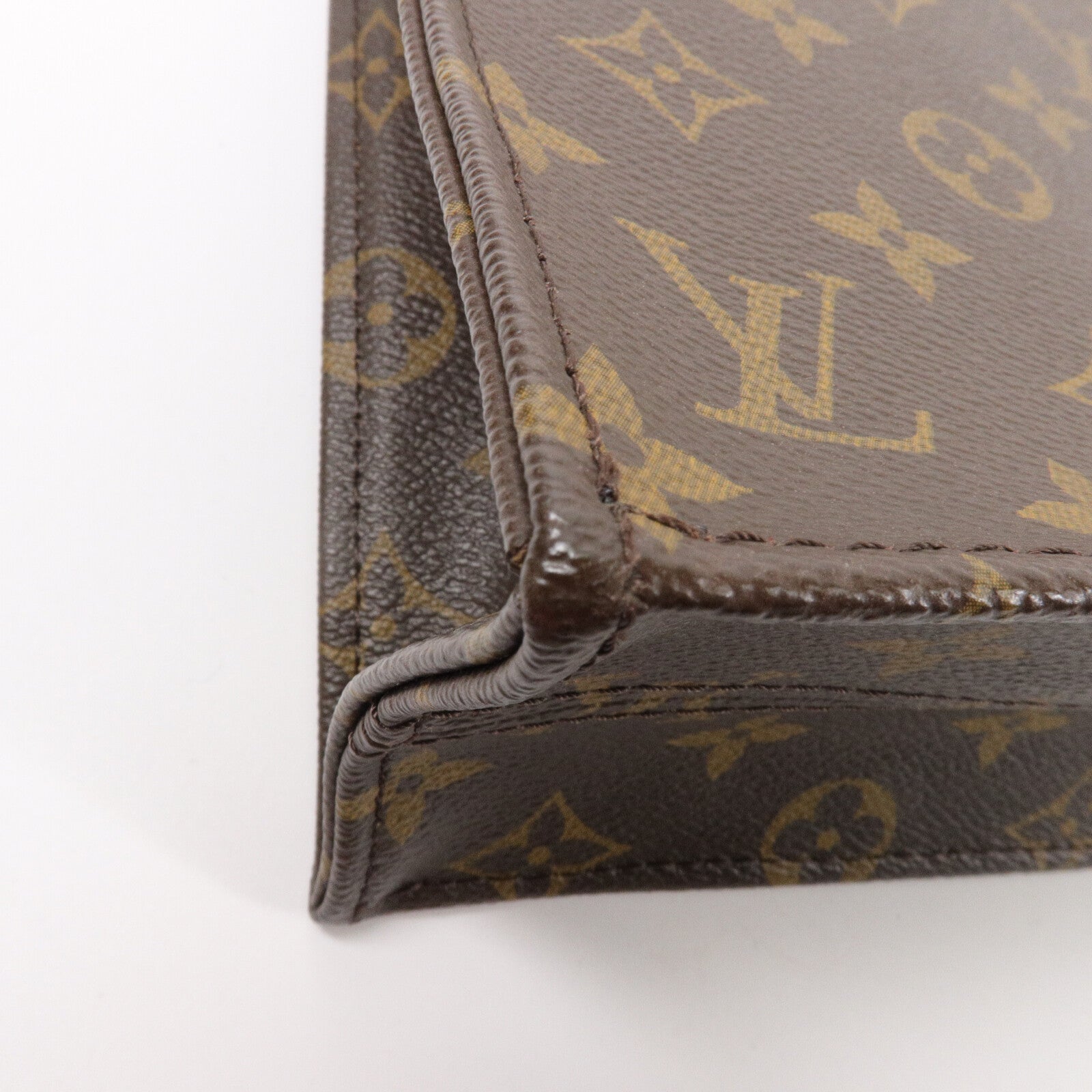 LOUIS VUITTON Monogram Sac Plat PM手挽肩背兩用袋