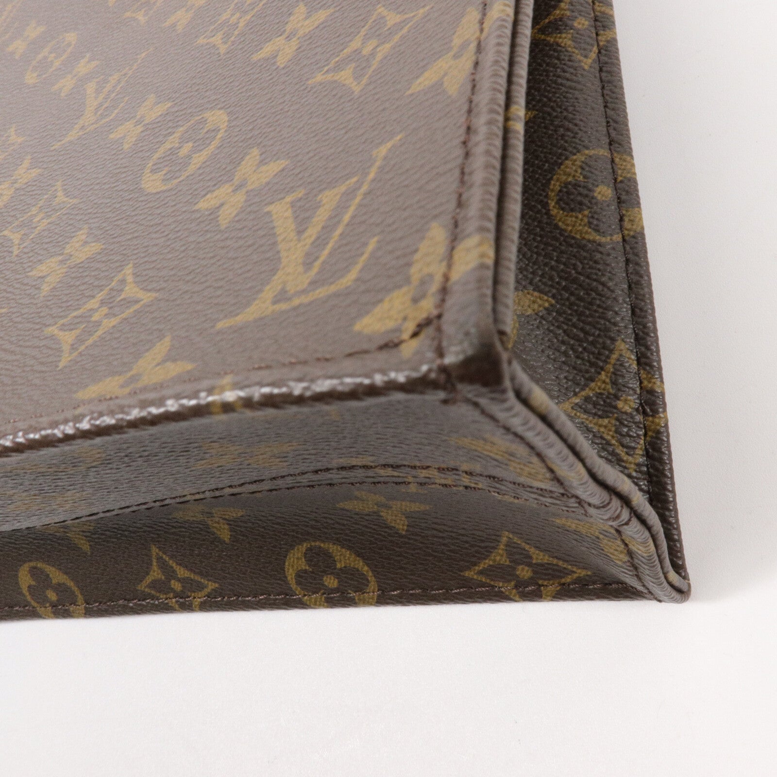 LOUIS VUITTON Monogram Sac Plat PM手挽肩背兩用袋