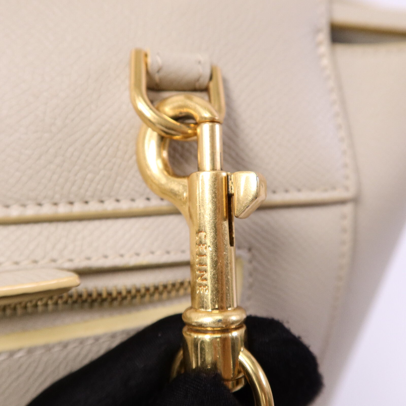 CELINE 牛皮皮革Mirco Belt Bag手挽肩背兩用袋