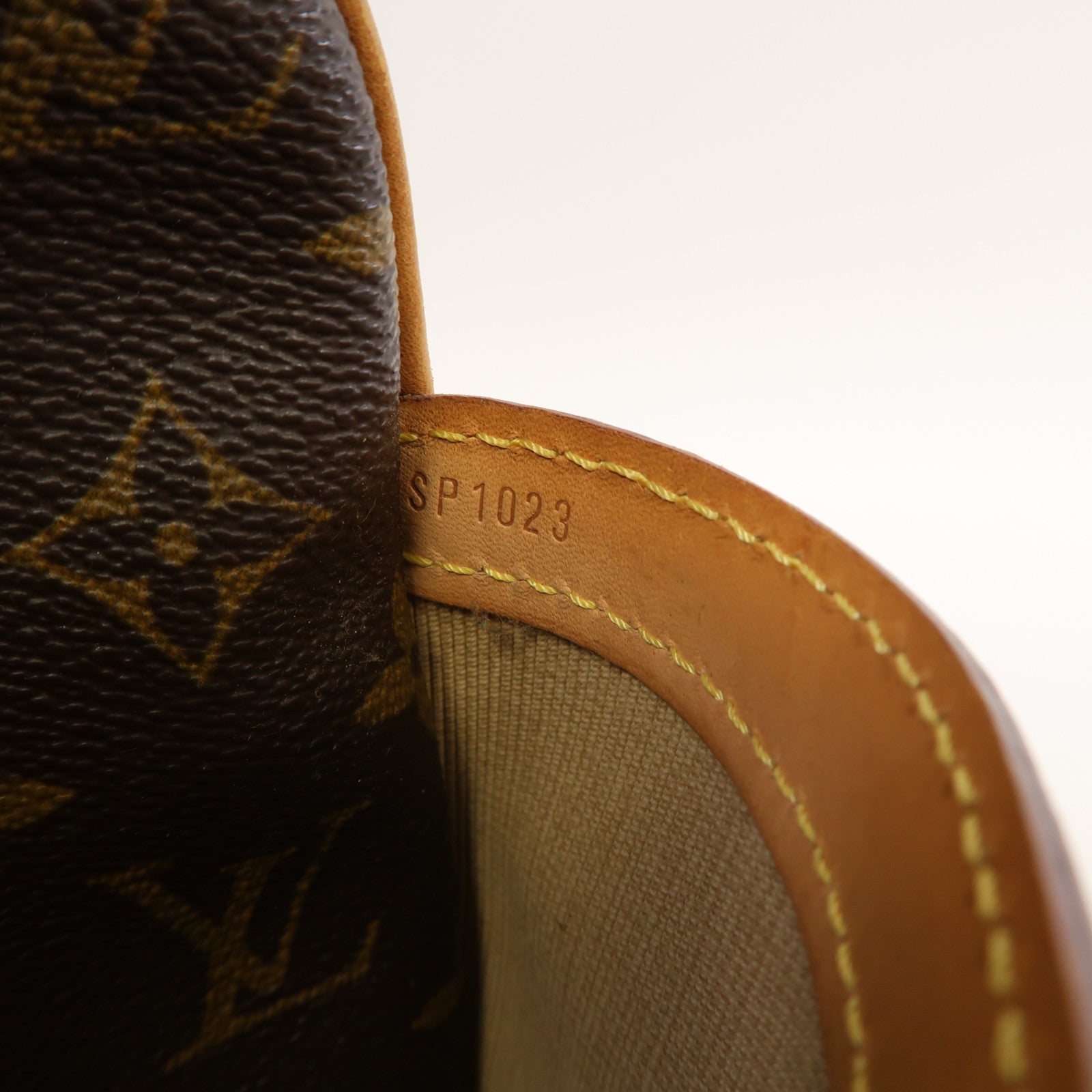 LOUIS VUITTON Monogram Reporter PM金扣肩背袋啡色