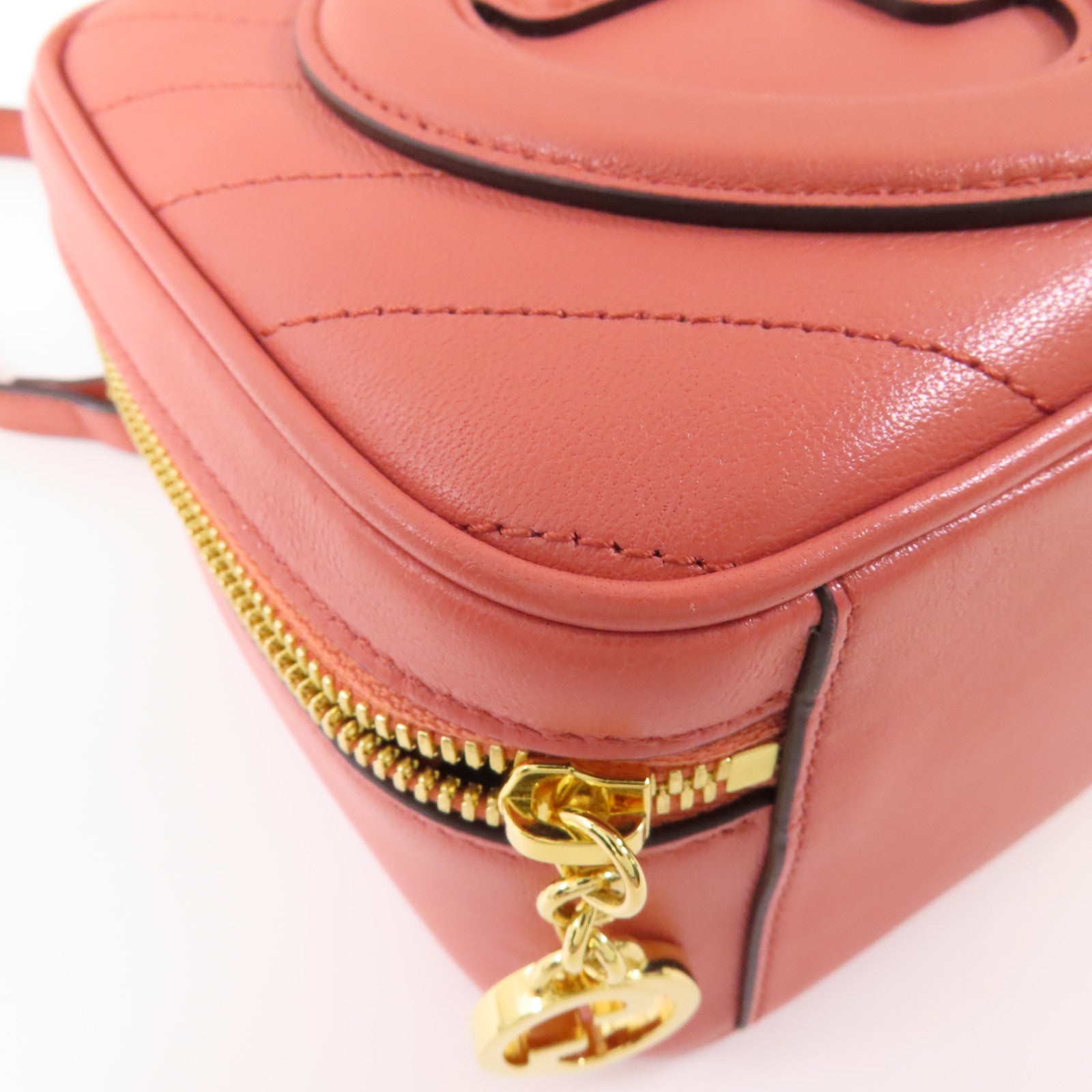 GUCCI 【激減優惠】牛皮皮革Blondie Bag金扣手挽肩背兩用袋