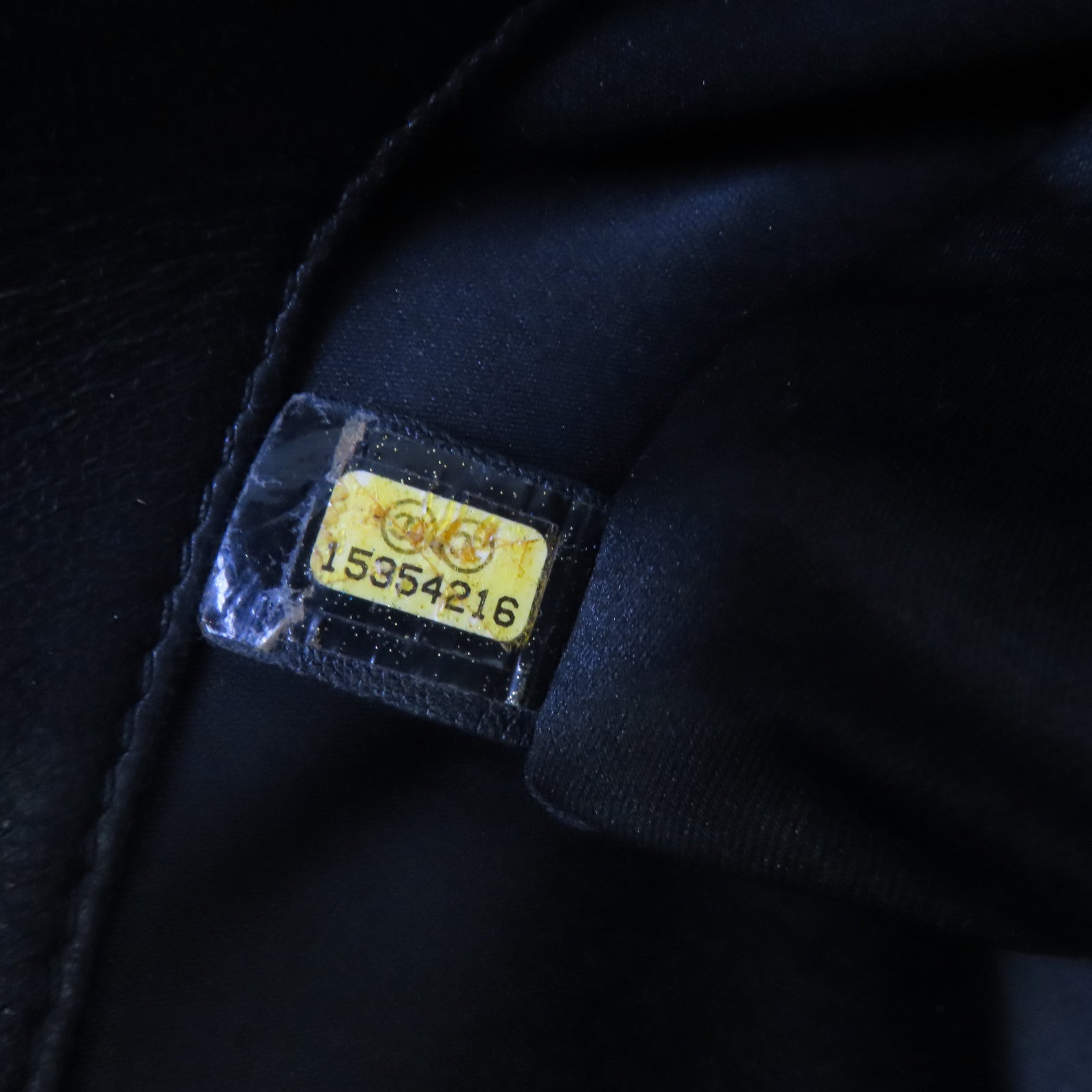 CHANEL 菱格牛皮皮革Chain Shoulder Bag銀扣鏈帶肩背袋黑色