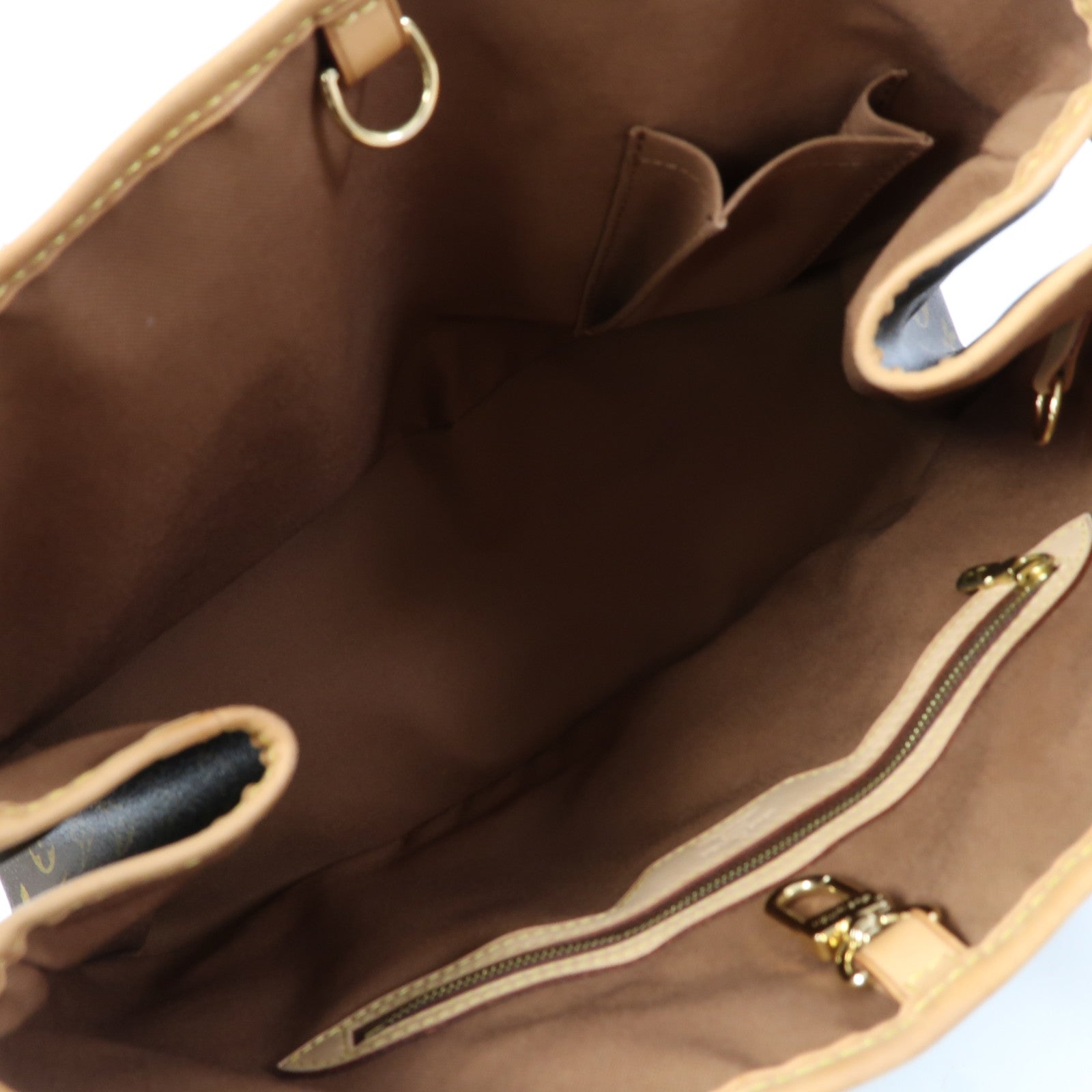 LOUIS VUITTON Monogram Batignolles Horizontal金扣肩背袋啡色