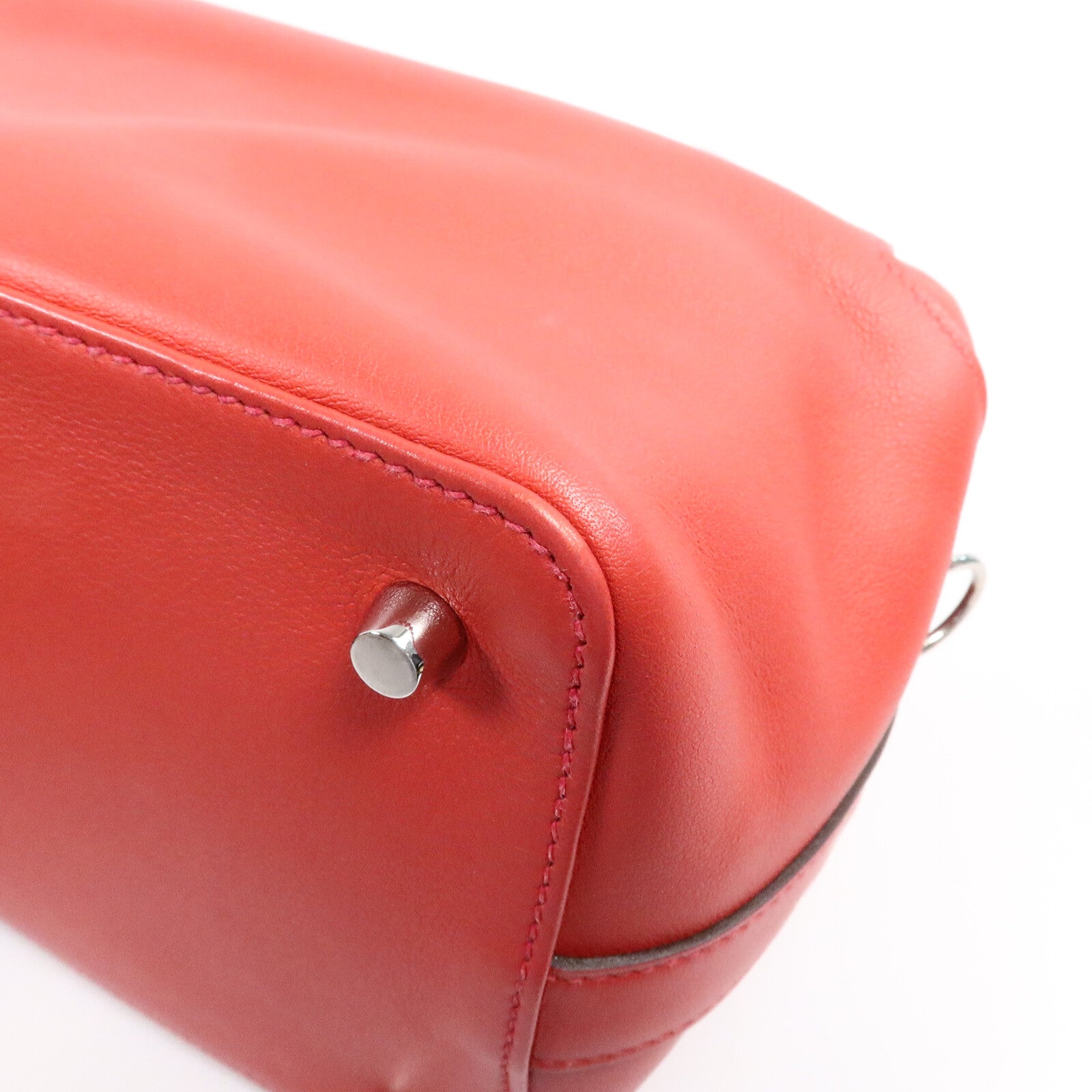 HERMES Swift皮革Tool Box 20手挽肩背兩用袋Vermillion