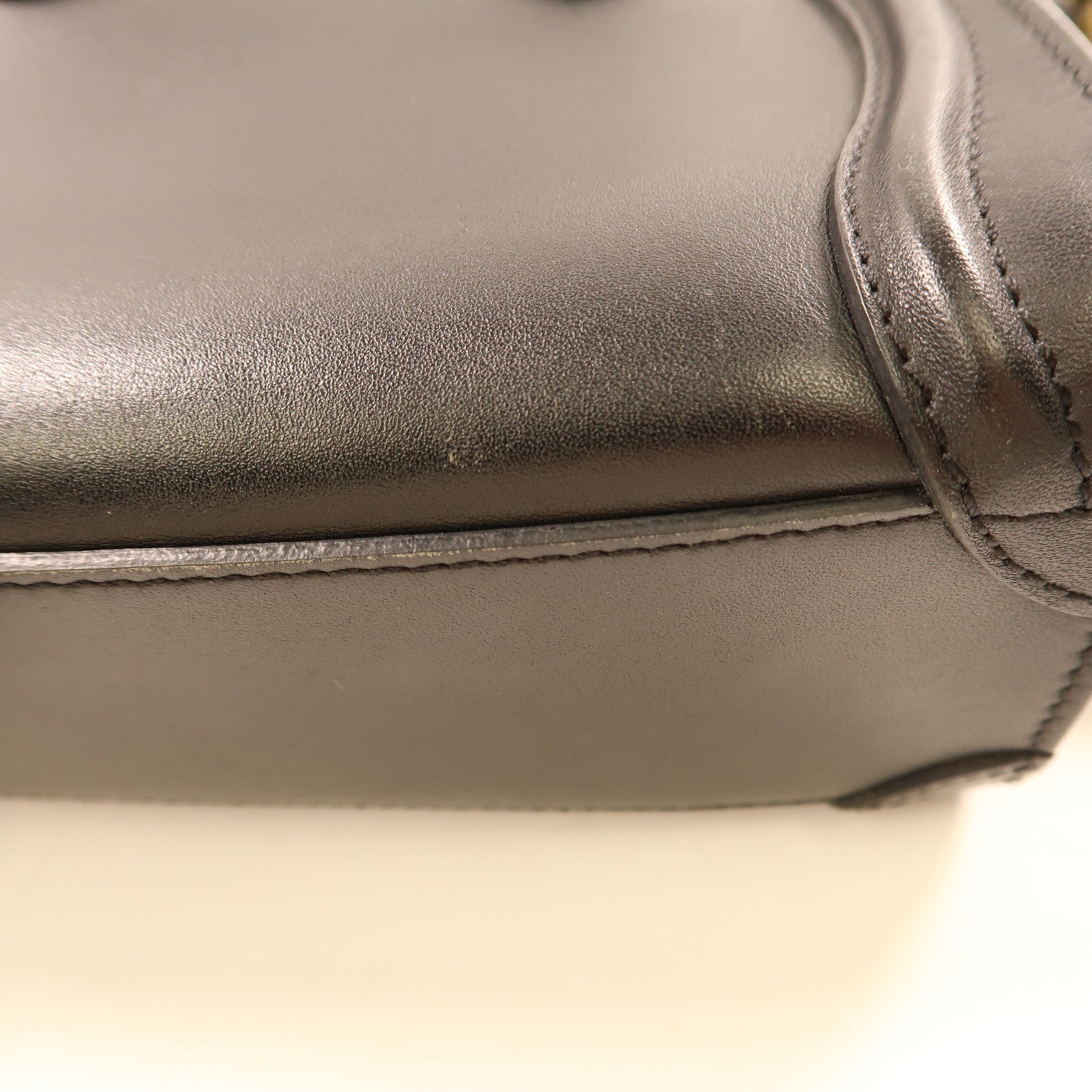 CELINE 皮革Nano Luggage手挽肩背兩用袋