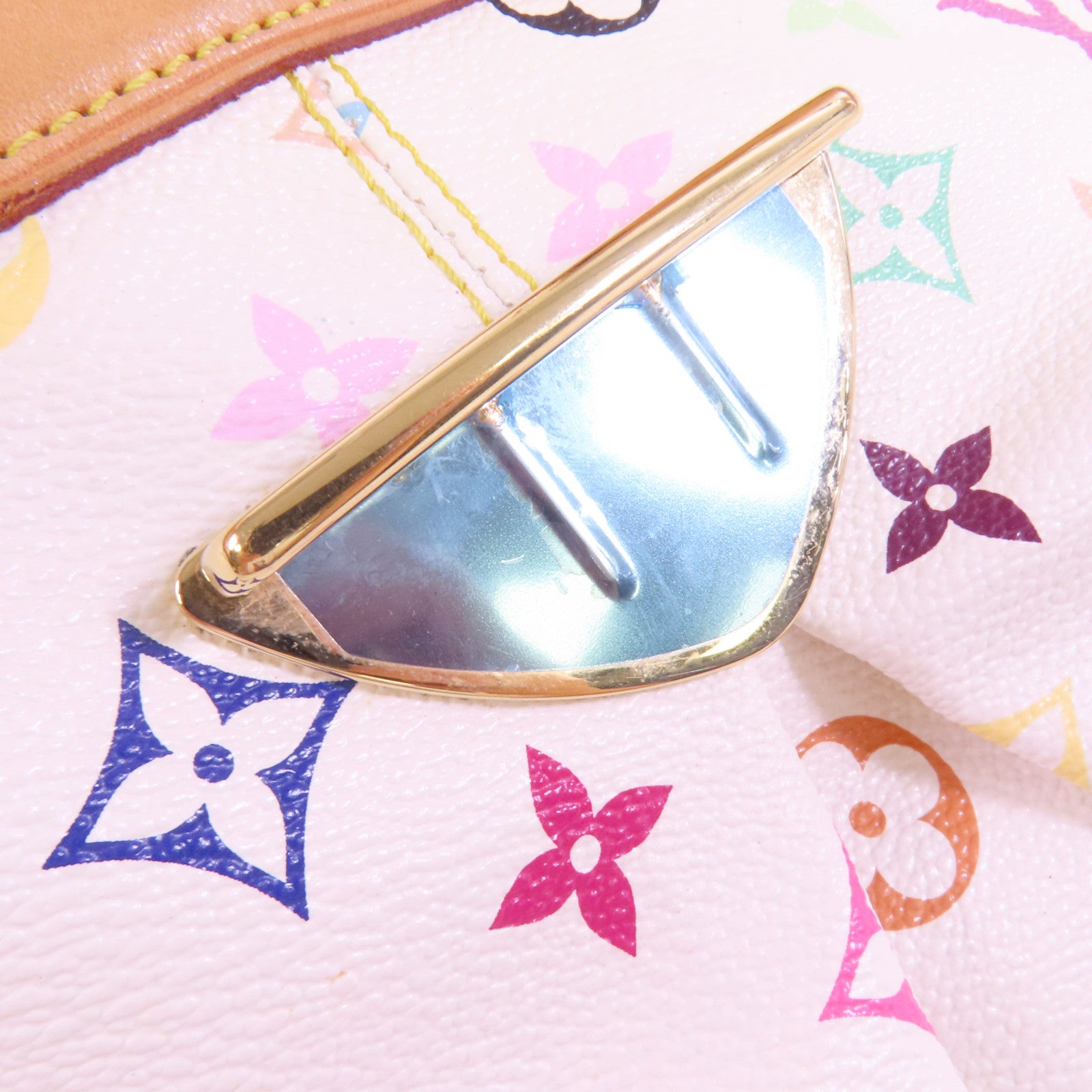 LOUIS VUITTON Monogram Multicolore Ursula金扣肩背袋