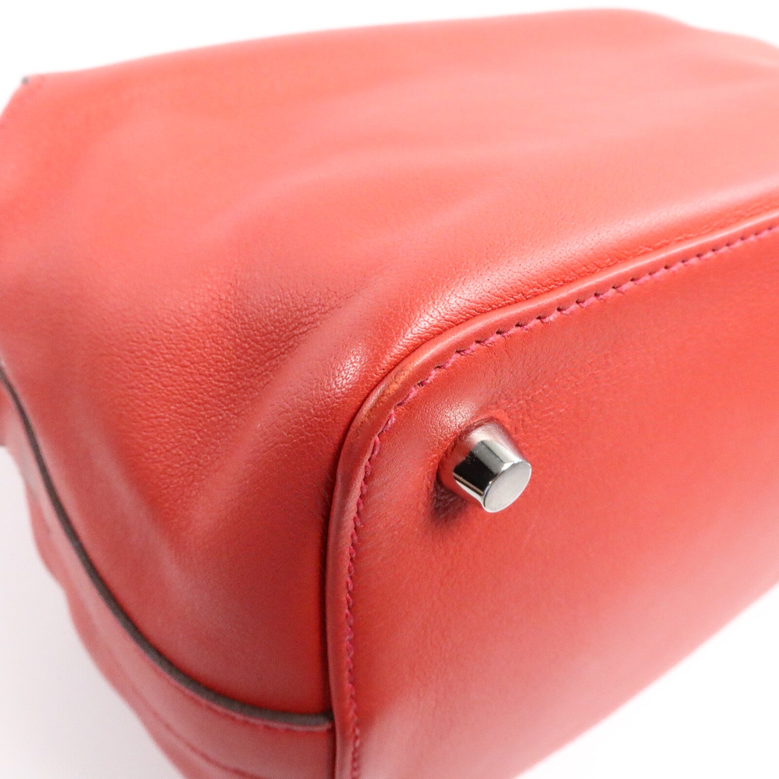 HERMES Swift皮革Tool Box 20手挽肩背兩用袋Vermillion