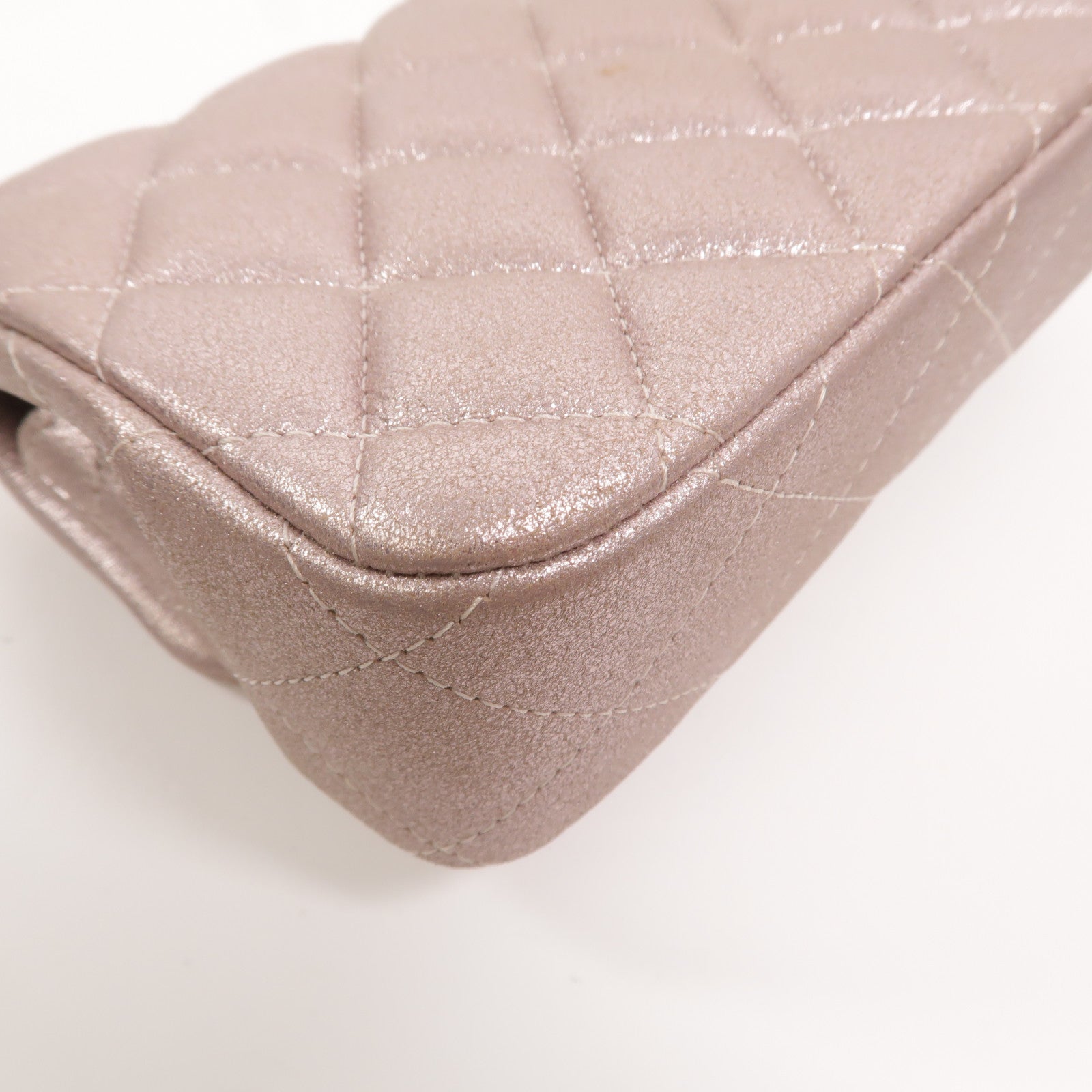 CHANEL 羊皮皮革Extra Mini Flap鏈帶肩背袋