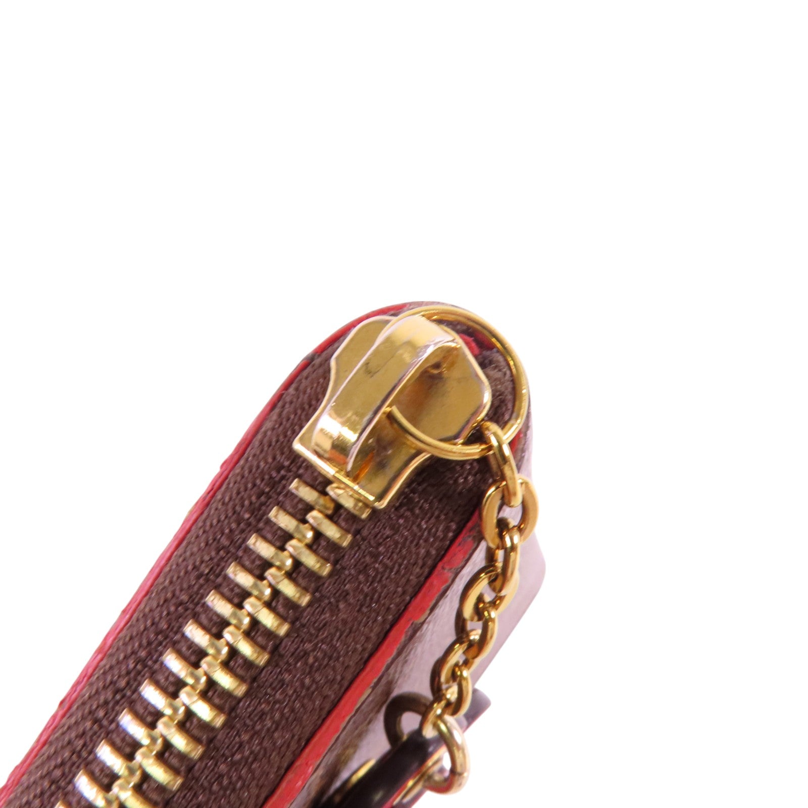 LOUIS VUITTON Monogram Clemence金扣拉鏈長錢包