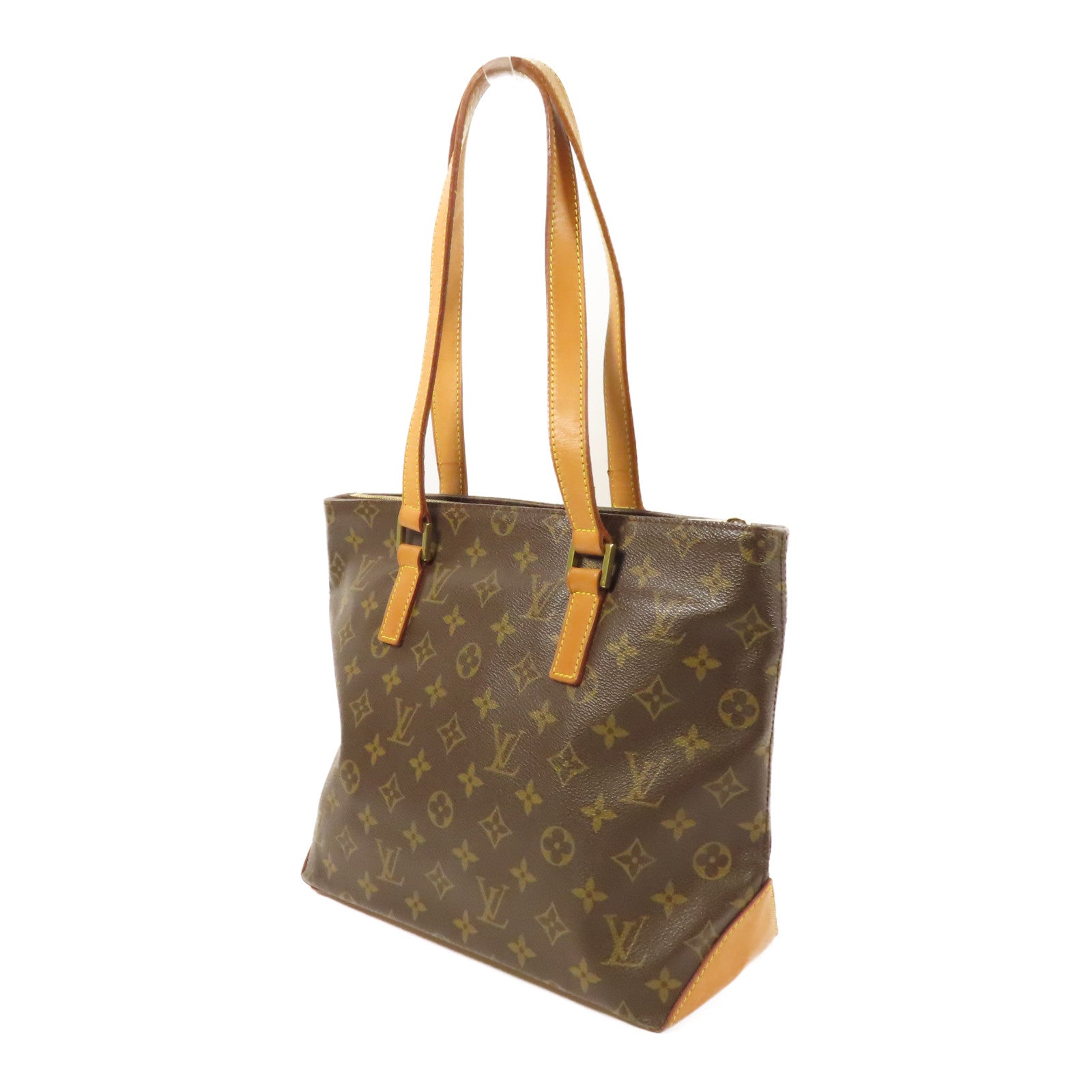 LOUIS VUITTON Monogram Cabas Piano金扣肩背袋