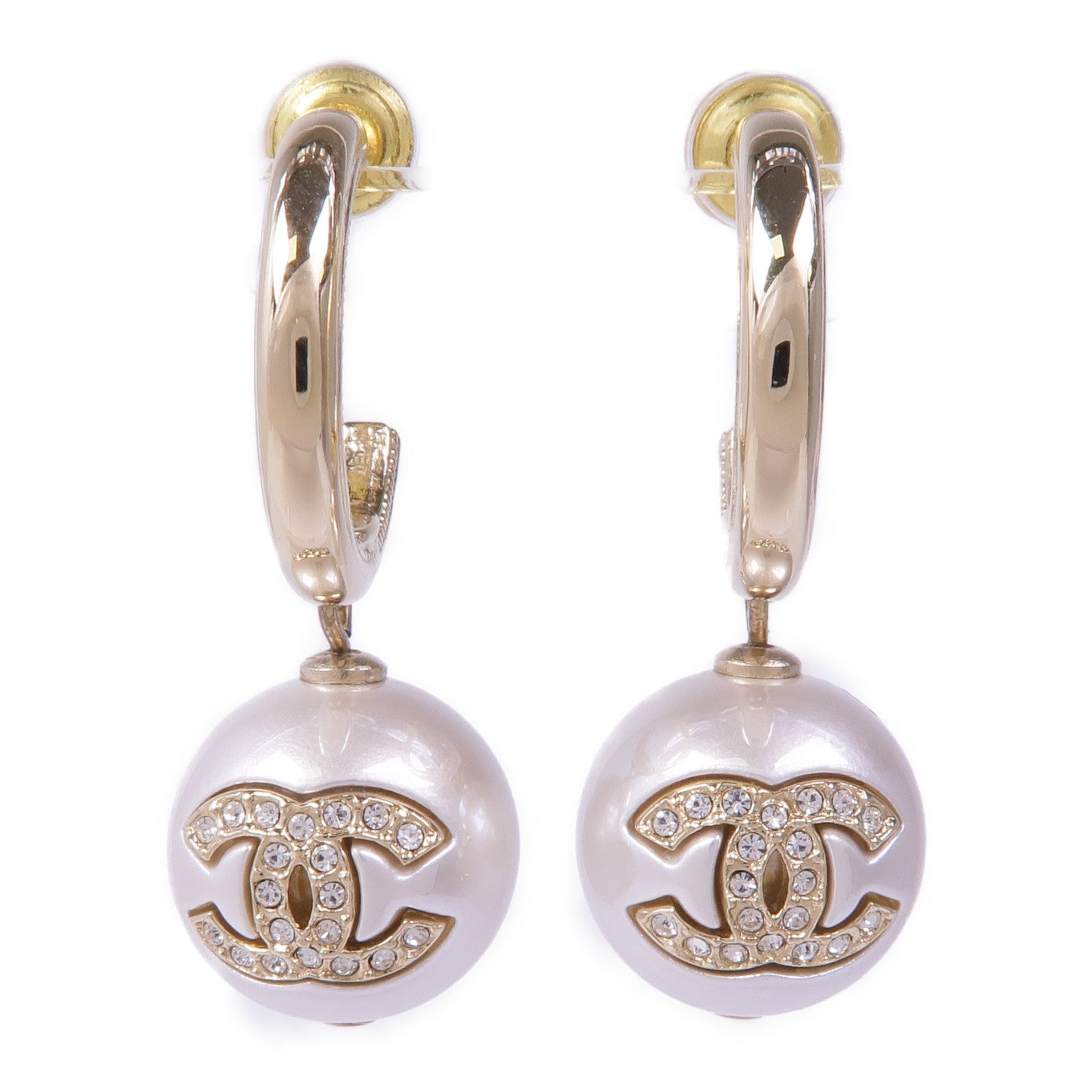 CHANEL PVC/金屬Earrings耳環
