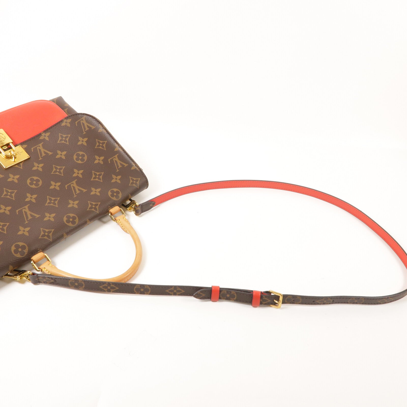 LOUIS VUITTON Monogram Marignan手挽肩背兩用袋