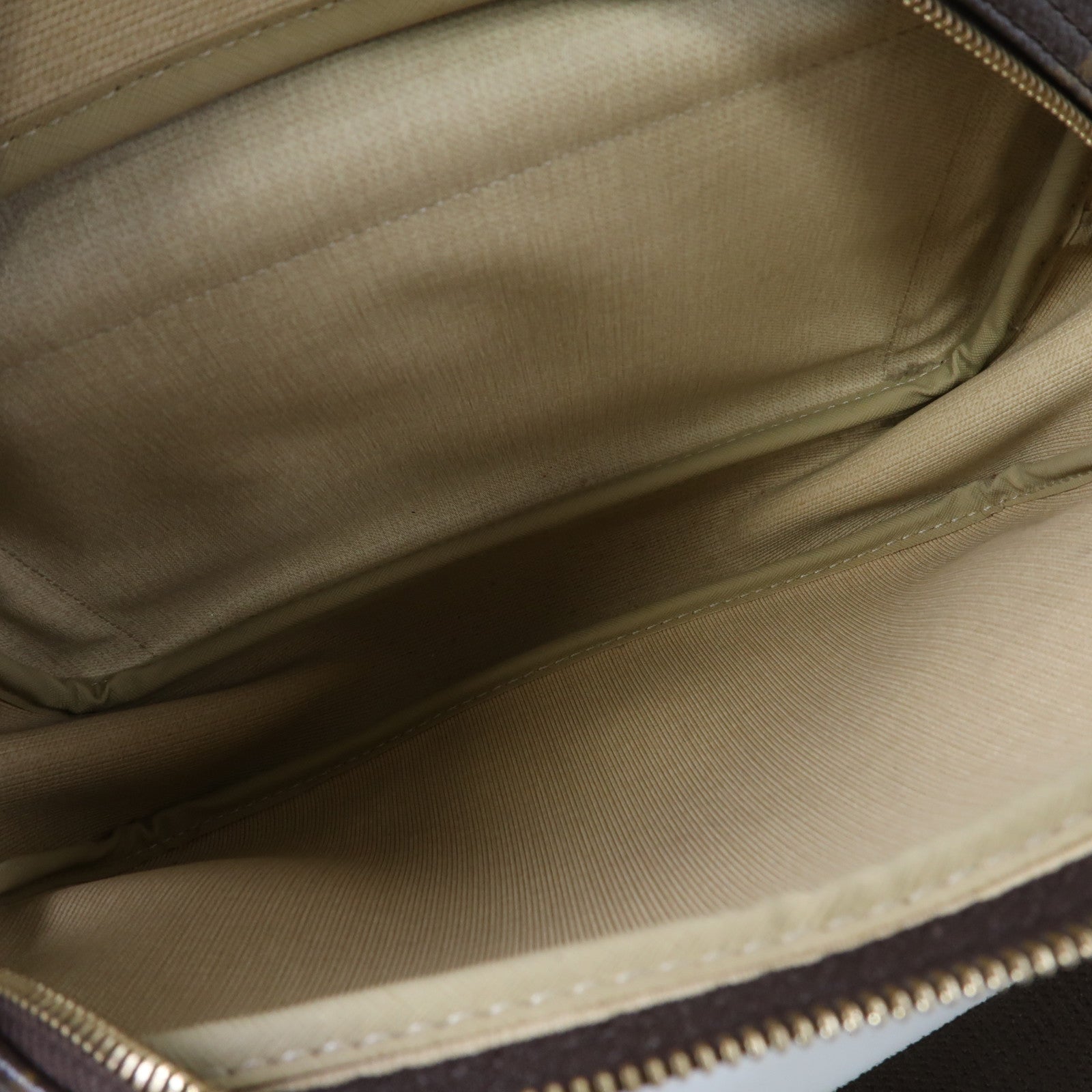 LOUIS VUITTON Monogram Reporter PM金扣肩背袋啡色