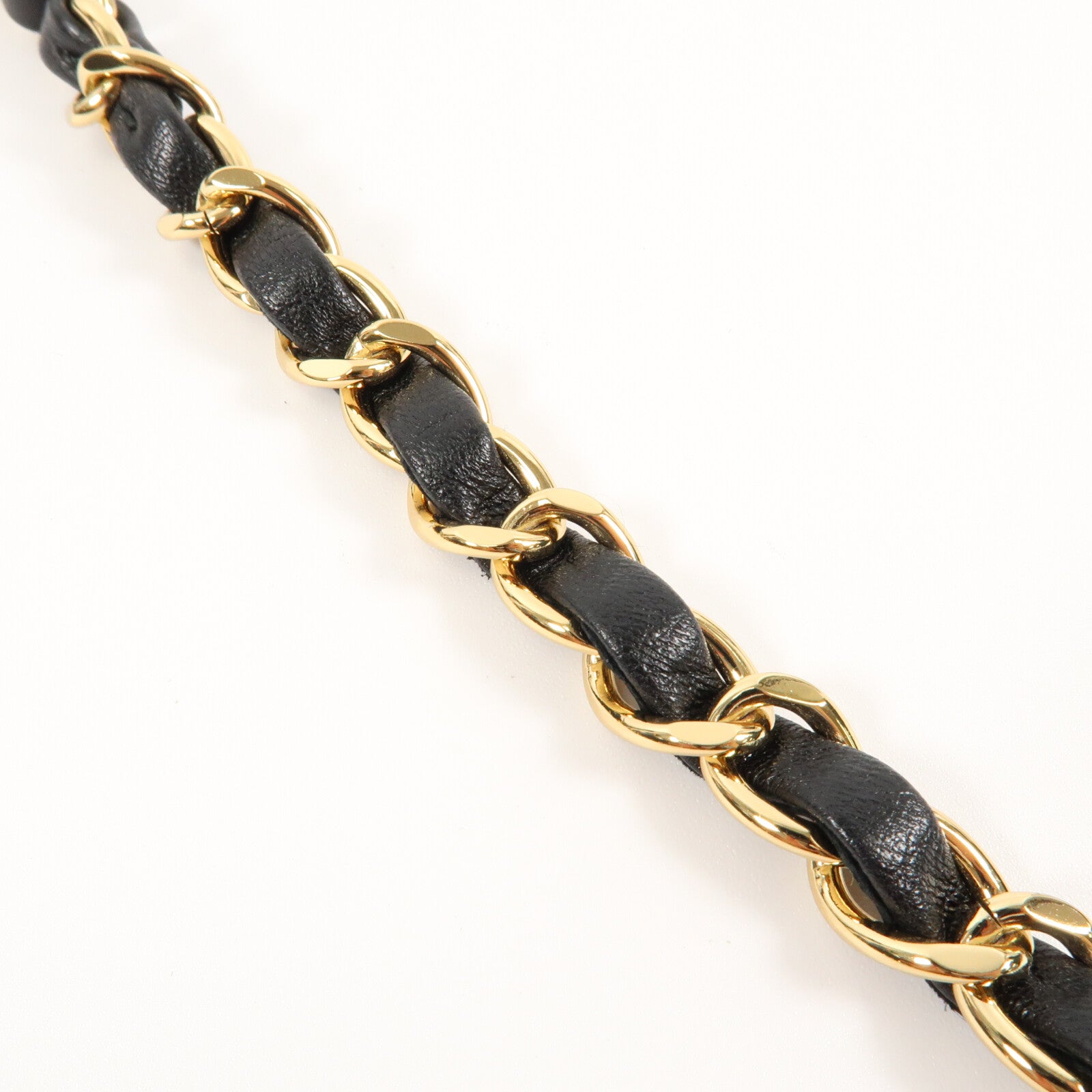 CHANEL 羊皮皮革Classic 25金扣鏈帶肩背袋