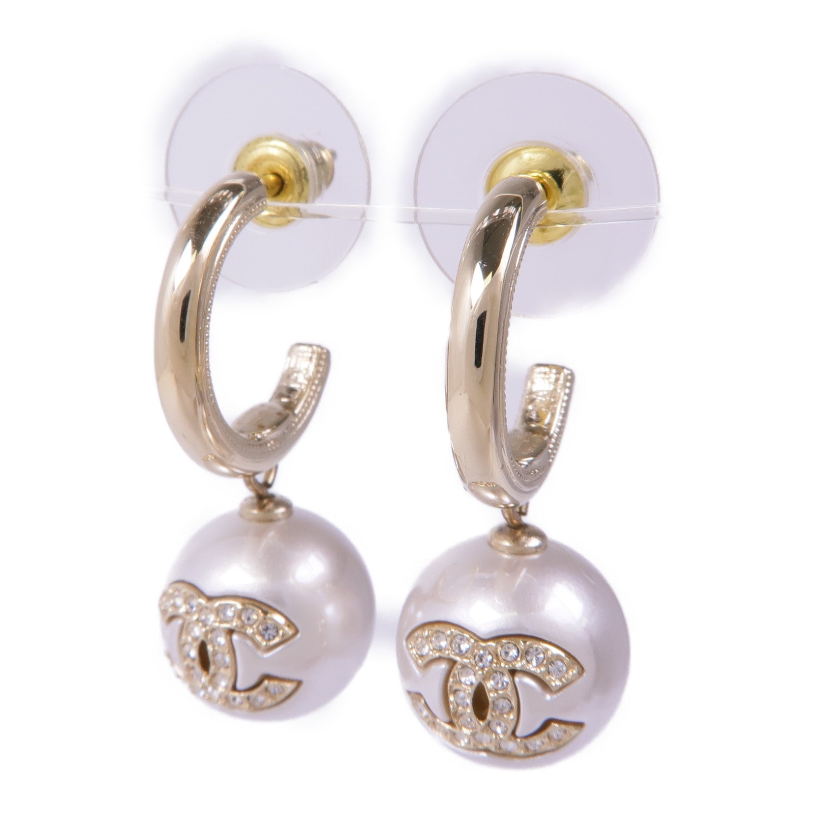 CHANEL PVC/金屬Earrings耳環