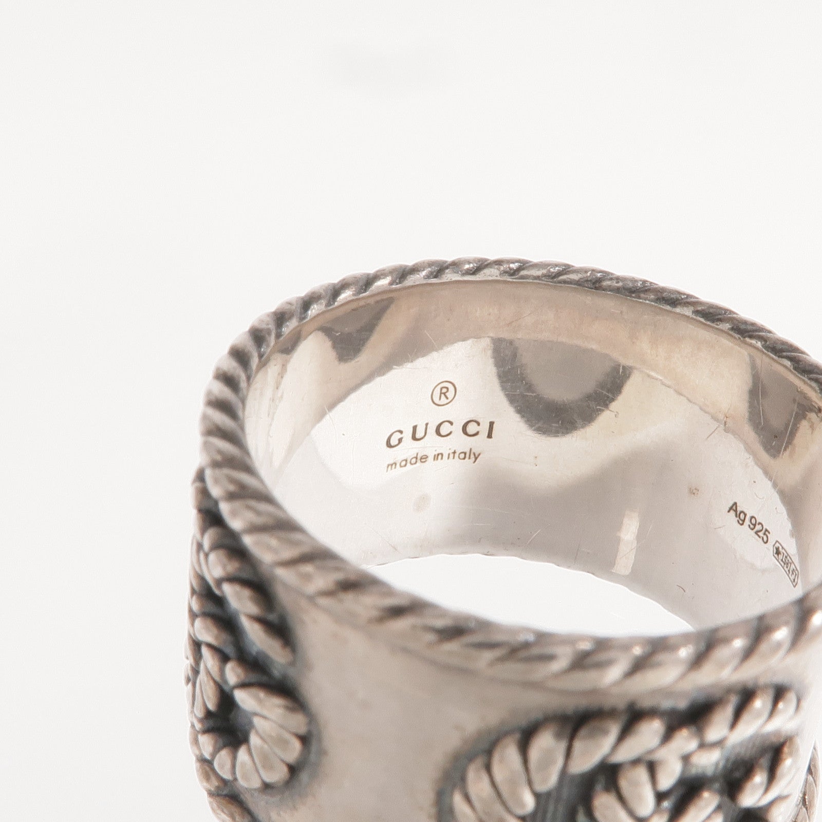 GUCCI 925純銀Ring戒指US#9.5