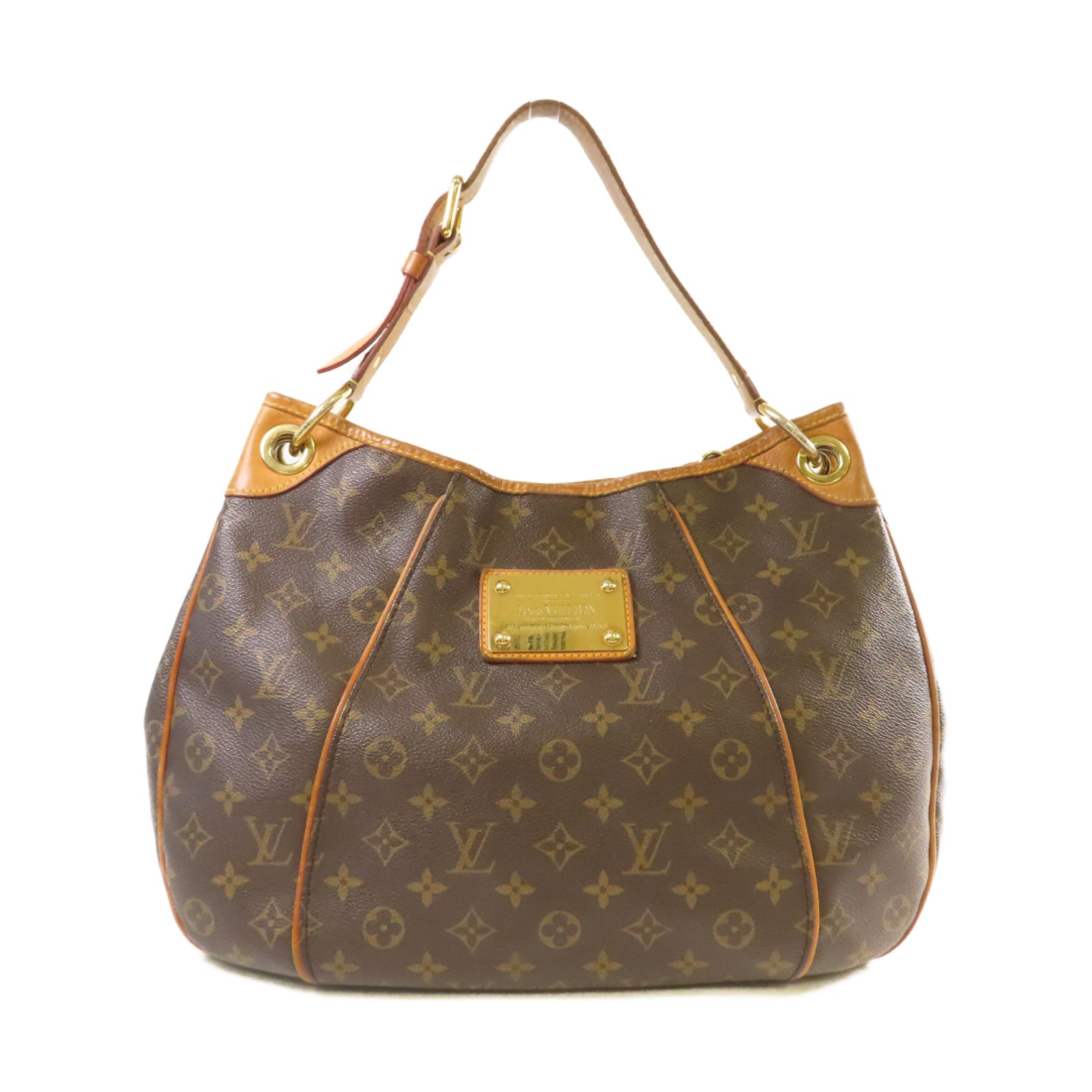 LOUIS VUITTON 【清倉大減價】Monogram Galliera PM Shoulder Bag金扣肩背袋啡色