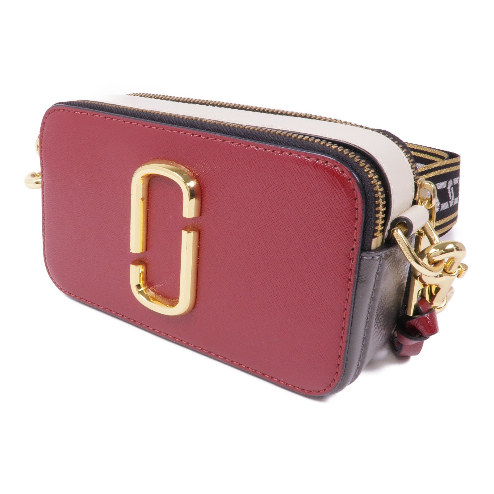 MARC BY MARC JACOBS 牛皮皮革Shoulder Bag金扣肩背袋