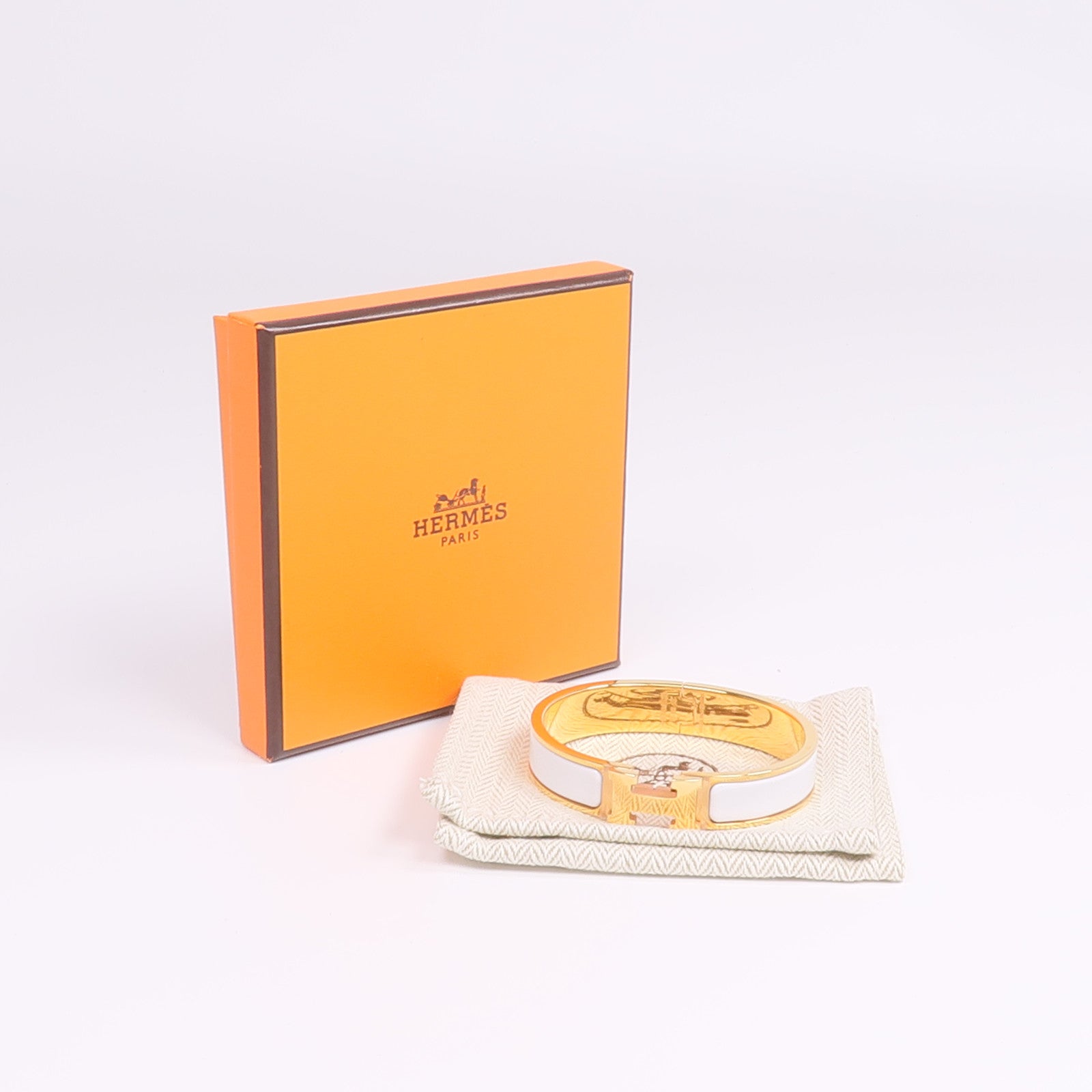 HERMES 金屬/琺瑯Clic H手鐲
