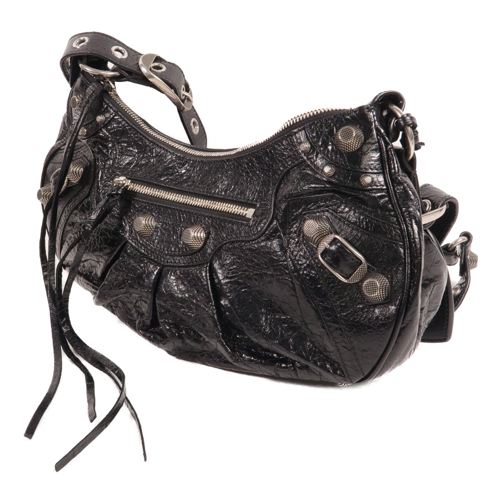 BALENCIAGA 牛皮皮革Le Cagole XS肩背袋