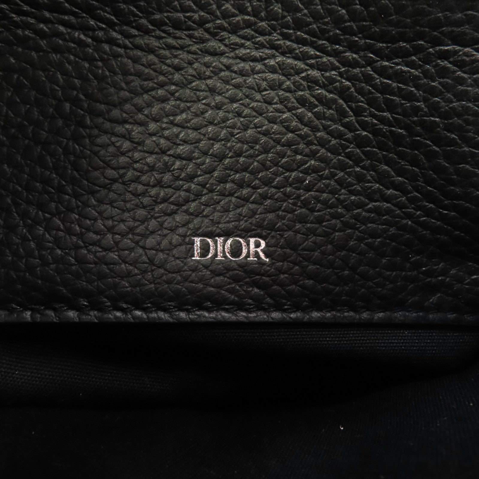 Dior 帆布Safari Mini Messenger銀扣肩背袋藍色