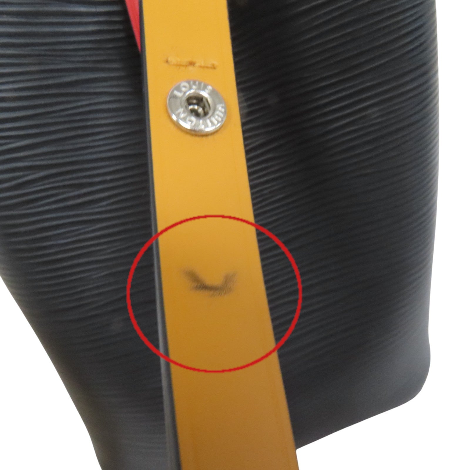 LOUIS VUITTON Epi NeoNoe BB銀扣手挽肩背兩用袋