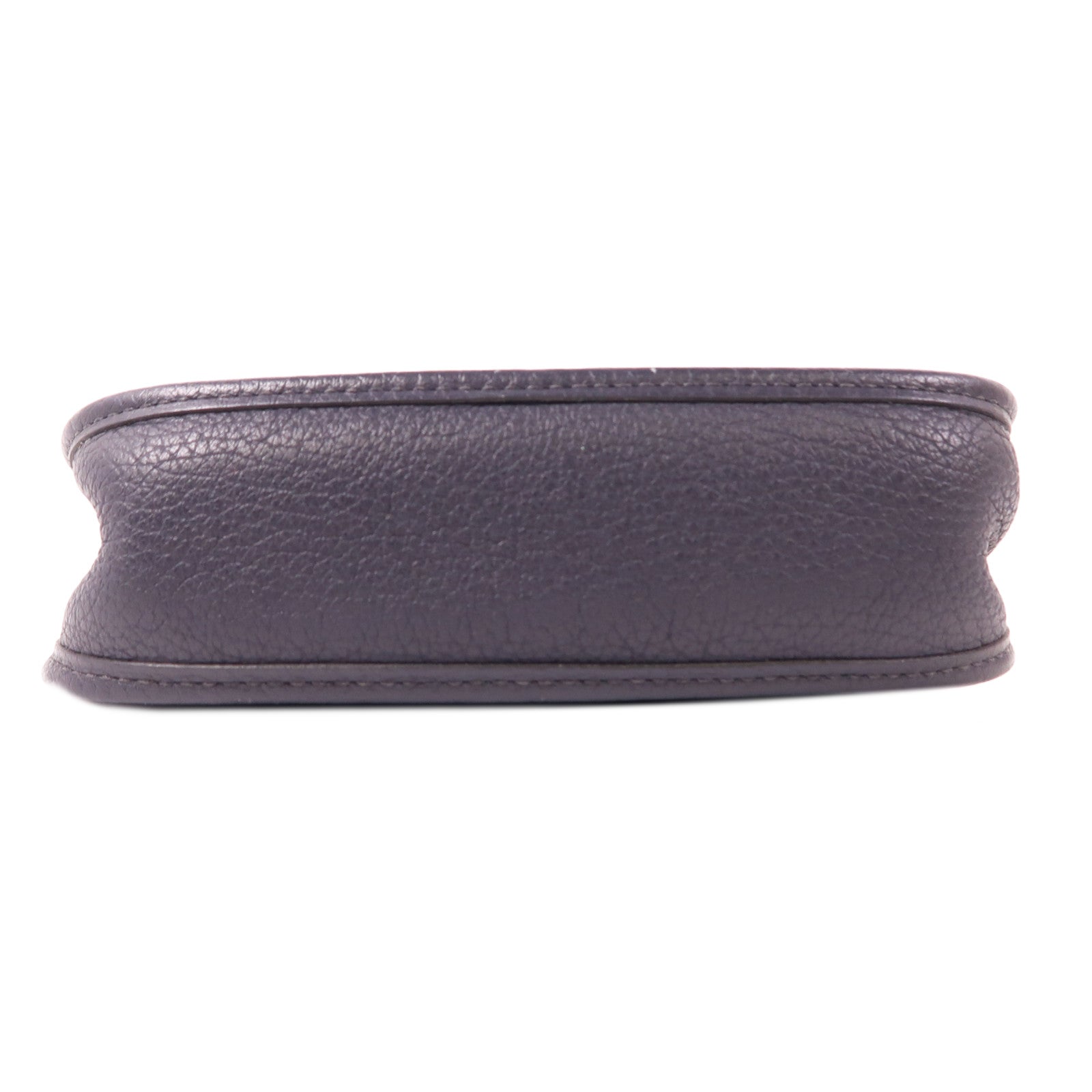 HERMES Clemence皮革Evelyne TPM金扣肩背袋Bleu Nuit