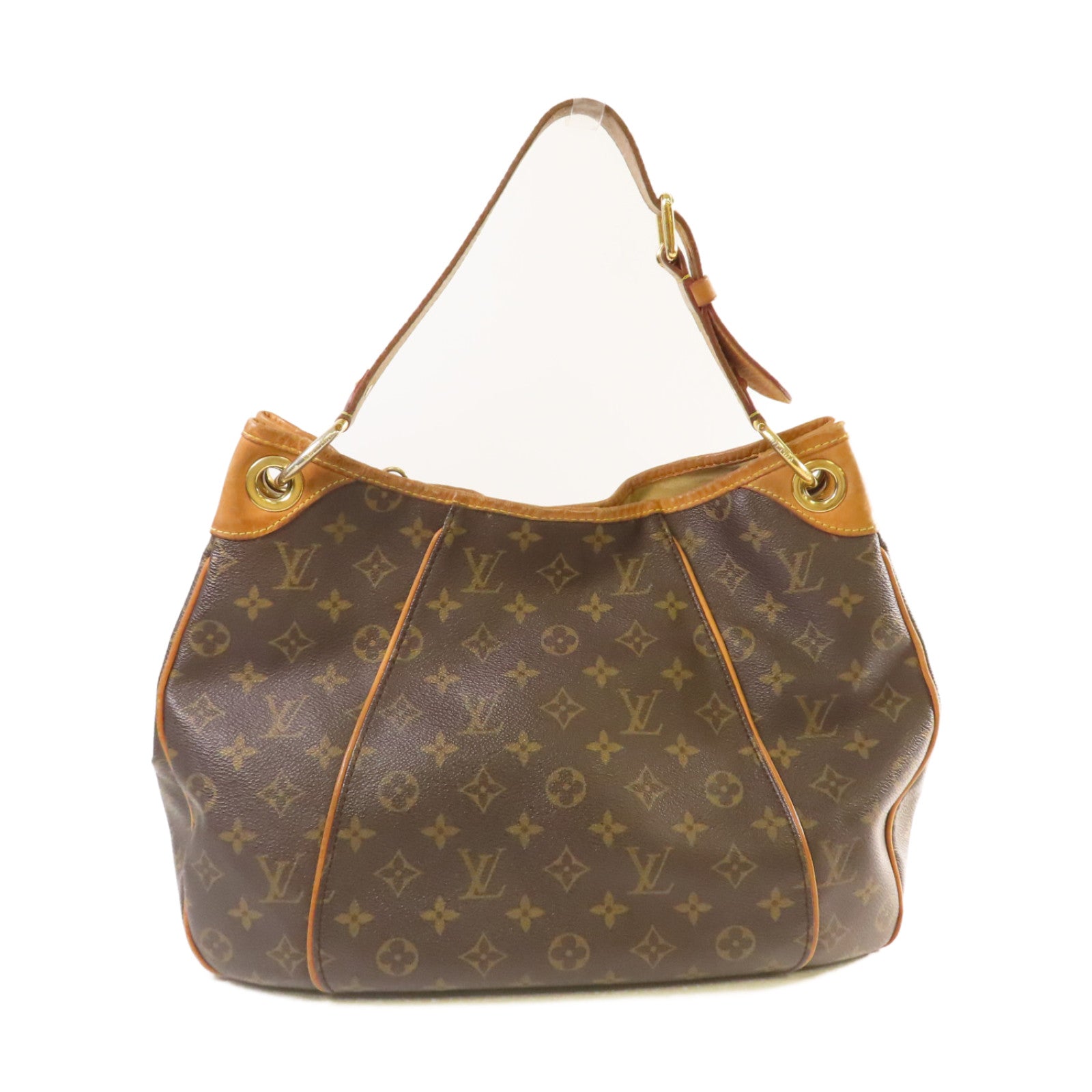 LOUIS VUITTON 【清倉大減價】Monogram Galliera PM Shoulder Bag金扣肩背袋啡色