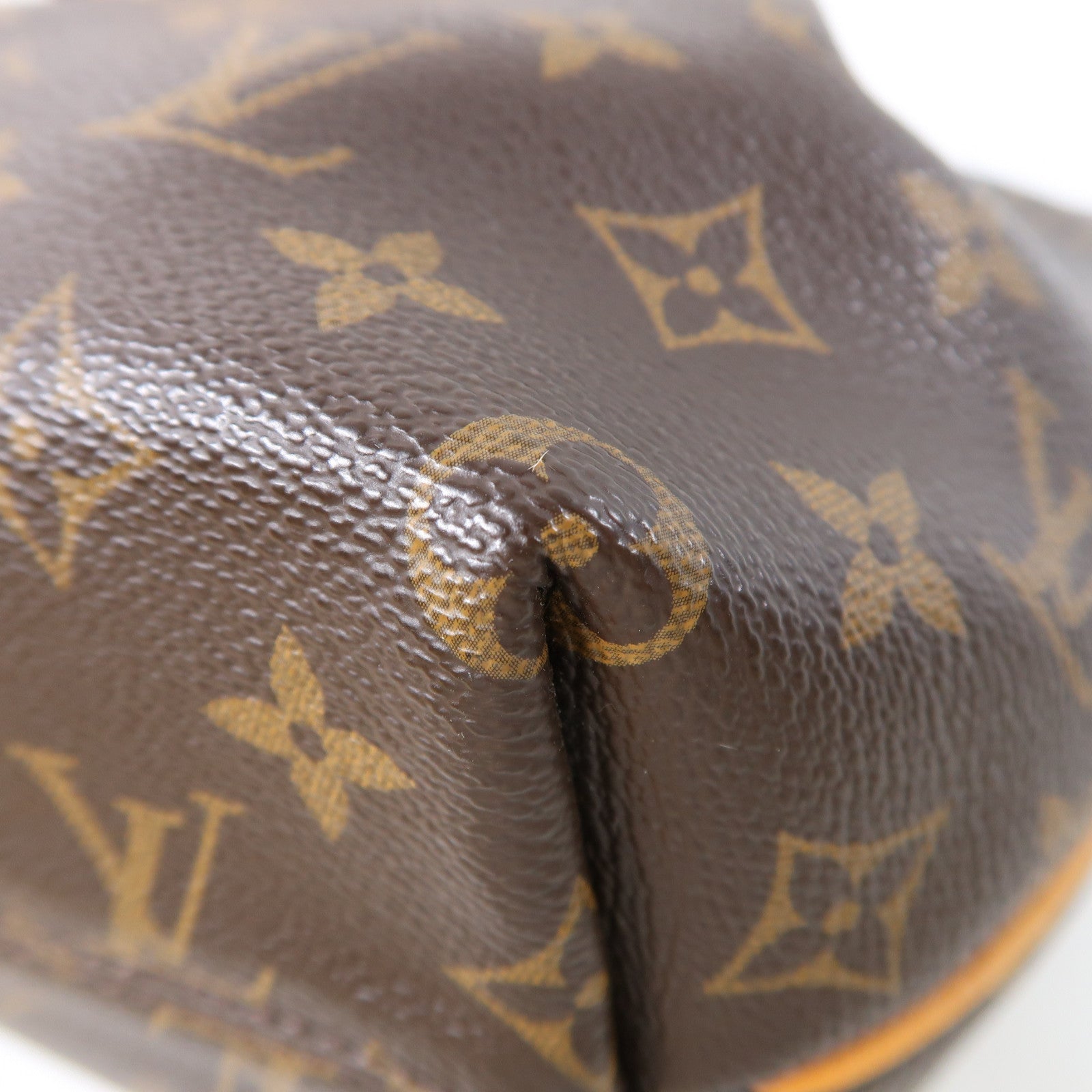 LOUIS VUITTON Monogram Turenne PM金扣手挽肩背兩用袋棕色
