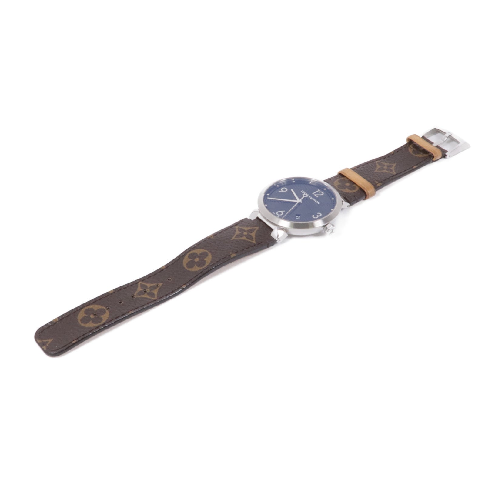LOUIS VUITTON Tambour Damier Q1D00