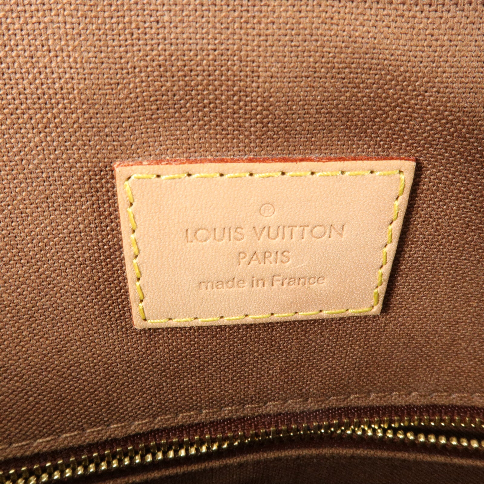 LOUIS VUITTON Monogram Sac Plat PM手挽肩背兩用袋